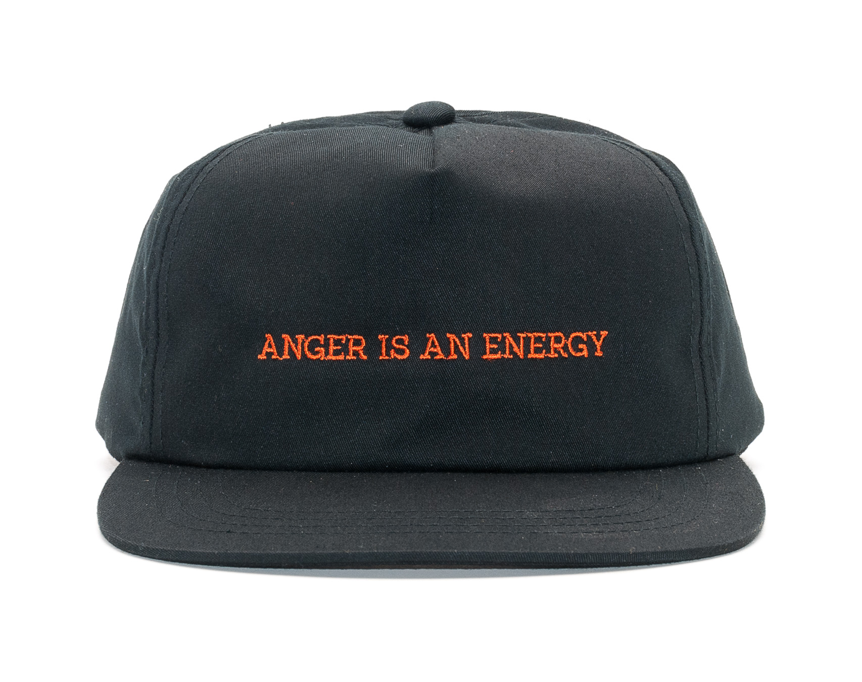 Kšiltovka Pleasures Anger Hat Black Snapback