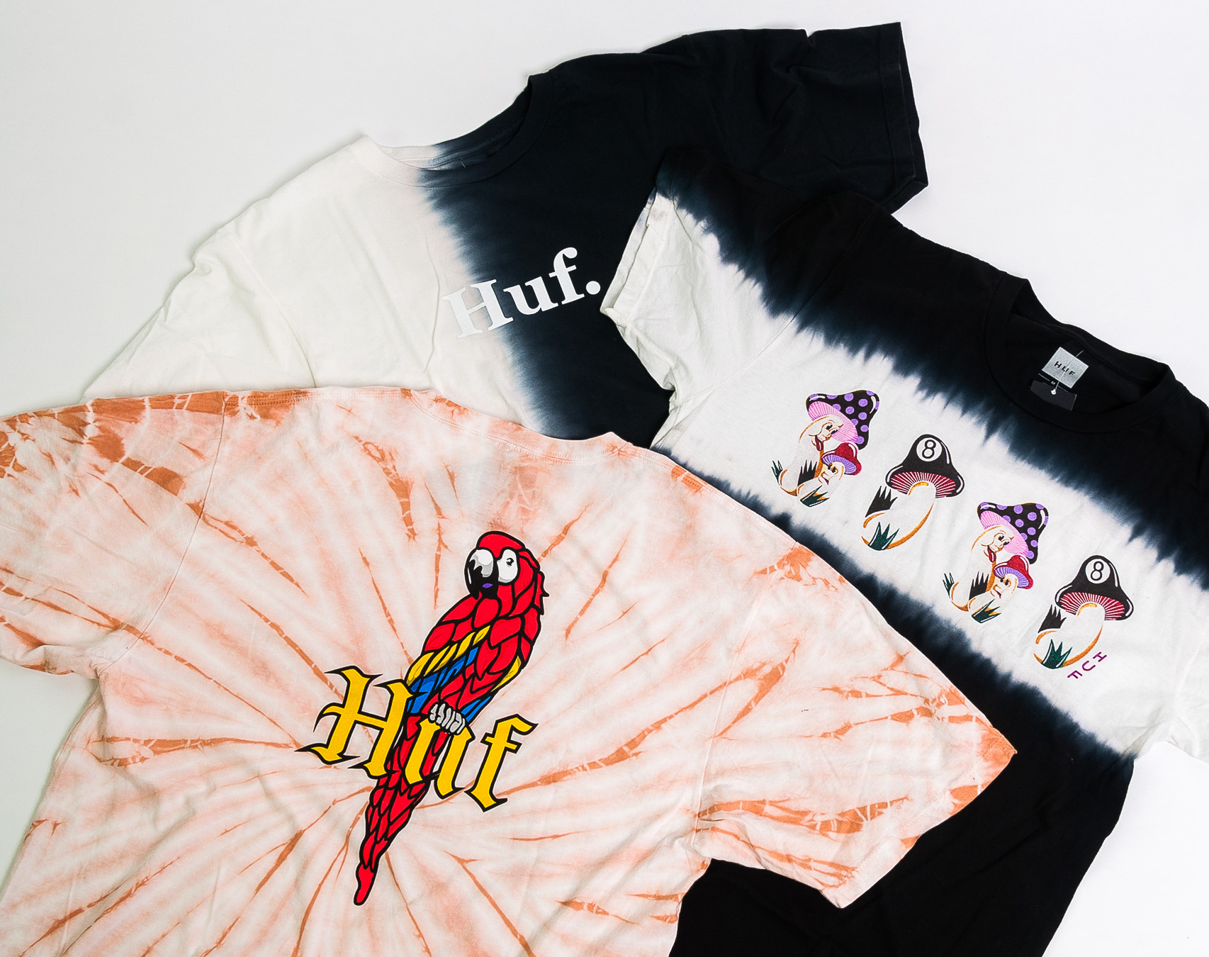 Triko HUF Chloe K Shroom Tee Black