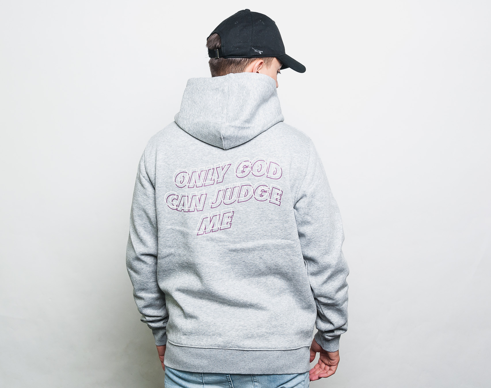 Mikina Cayler & Sons WL Trust Wave Hoody Heather Grey/MC