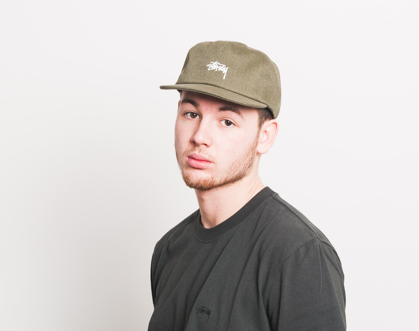 Kšiltovka Stussy Denim Cap Green Strapback