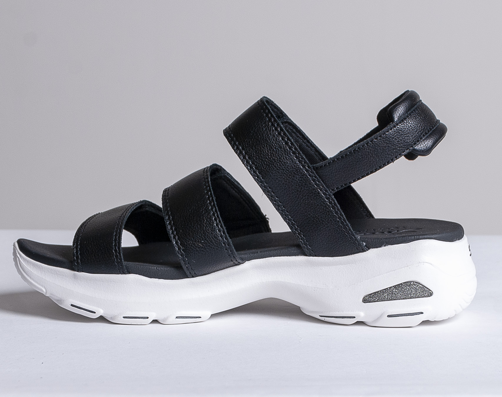 Dámské Sandály Skechers D'Lites 32382 BLK Ultra Fab Life Black