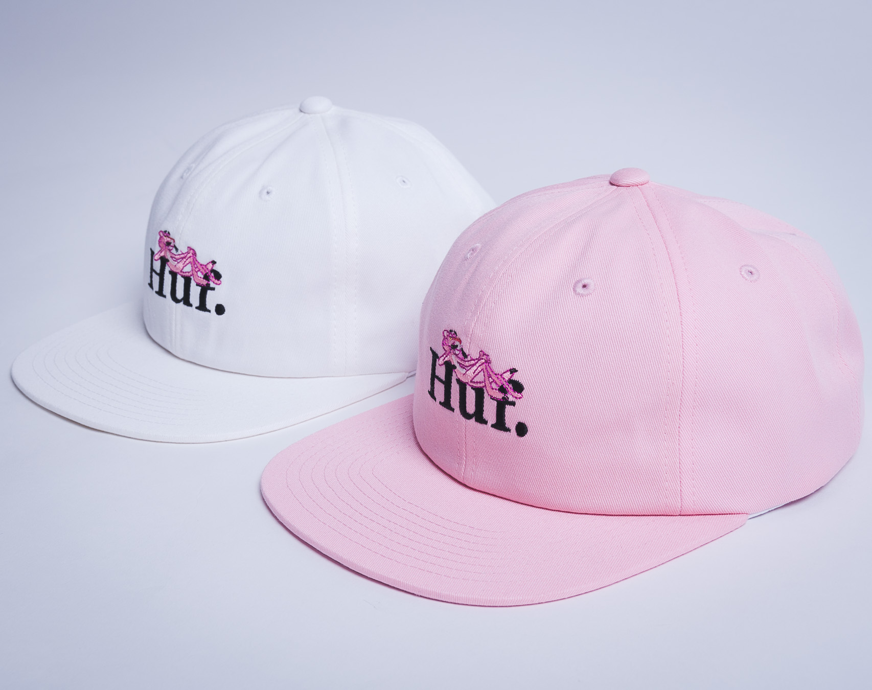 Kšiltovka HUF Pink Panther 6 Panel Pink Strapback