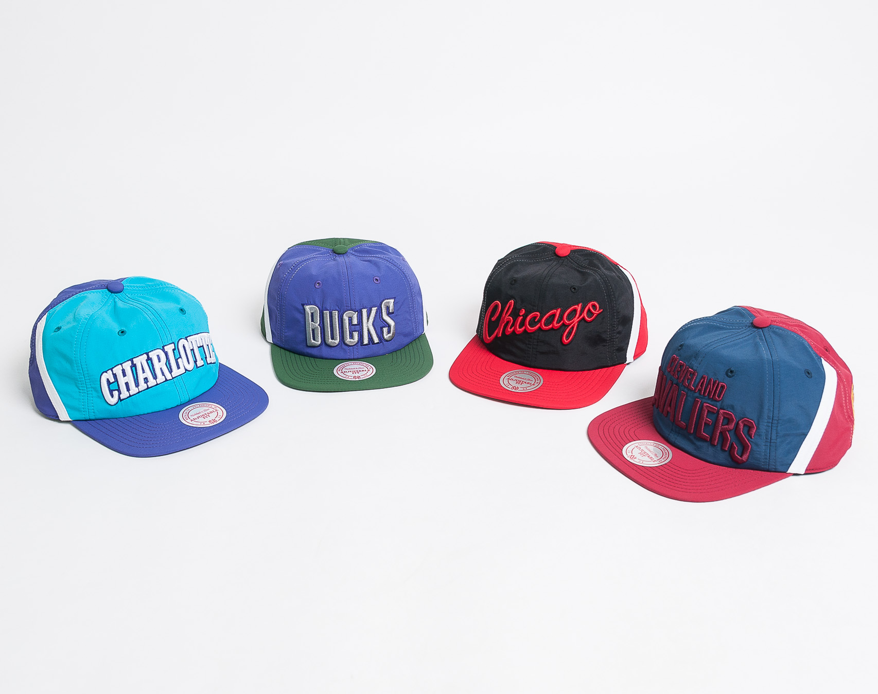 Kšiltovka Mitchell & Ness Charlotte Hornets Anorak Light Blue/Purple Snapback