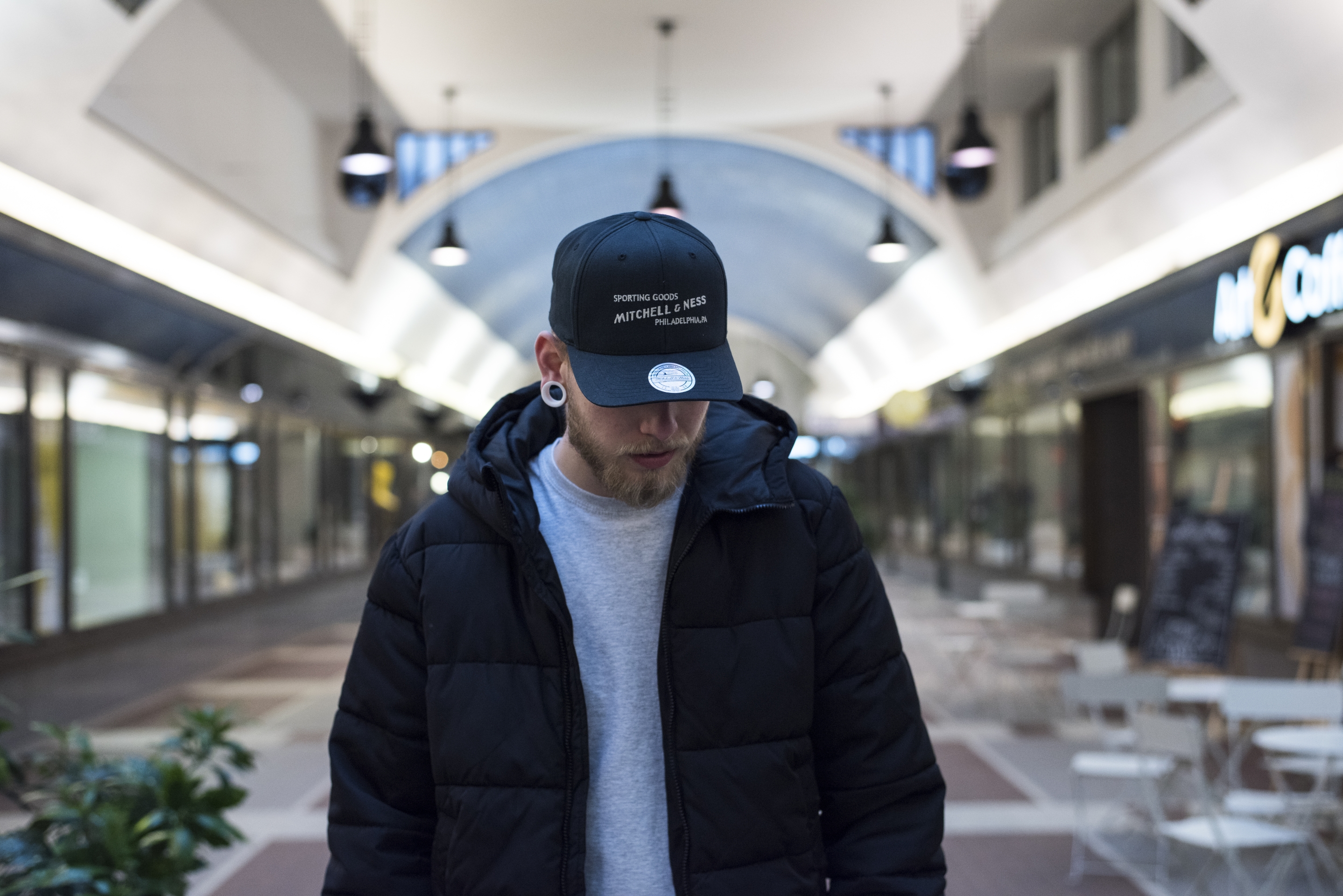 Kšiltovka Mitchell & Ness Sporting Goods Black Snapback
