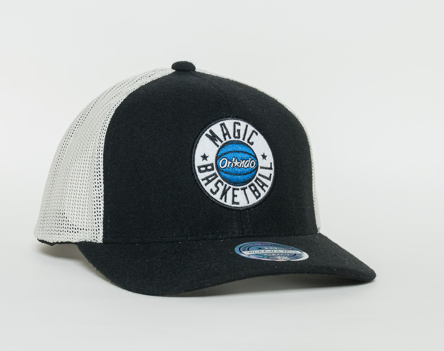 Kšiltovka Mitchell & Ness Patch 110 SB Orlando Magic Black/White Snapback