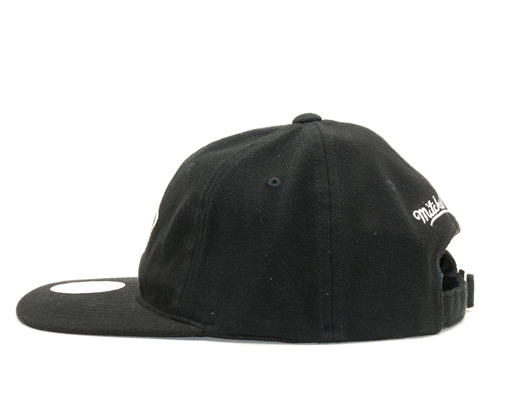 Kšiltovka Mitchell & Ness Jock San Antonio Spurs Black Strapback