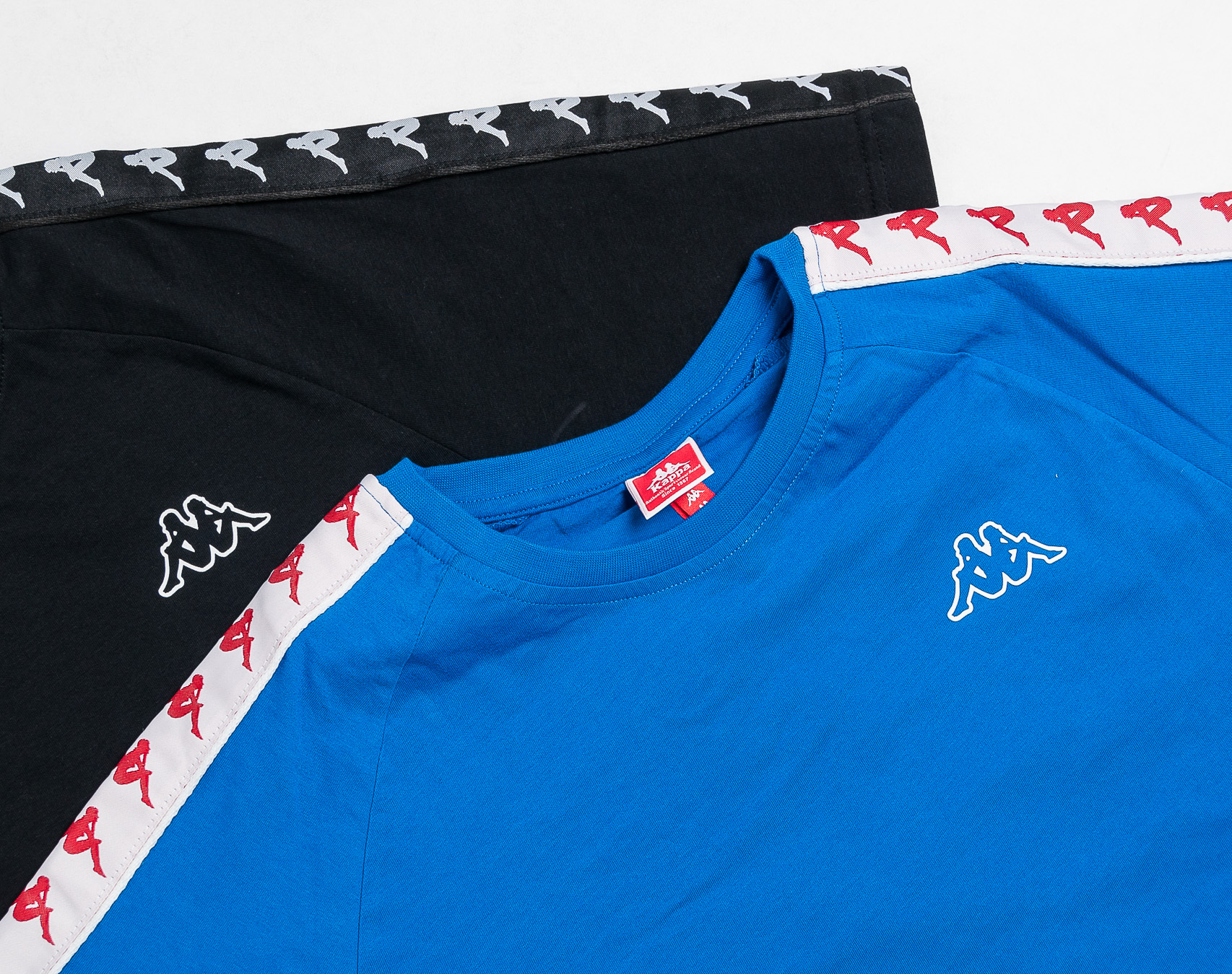 Triko Kappa Banda Coen Slim Blue/White/Red