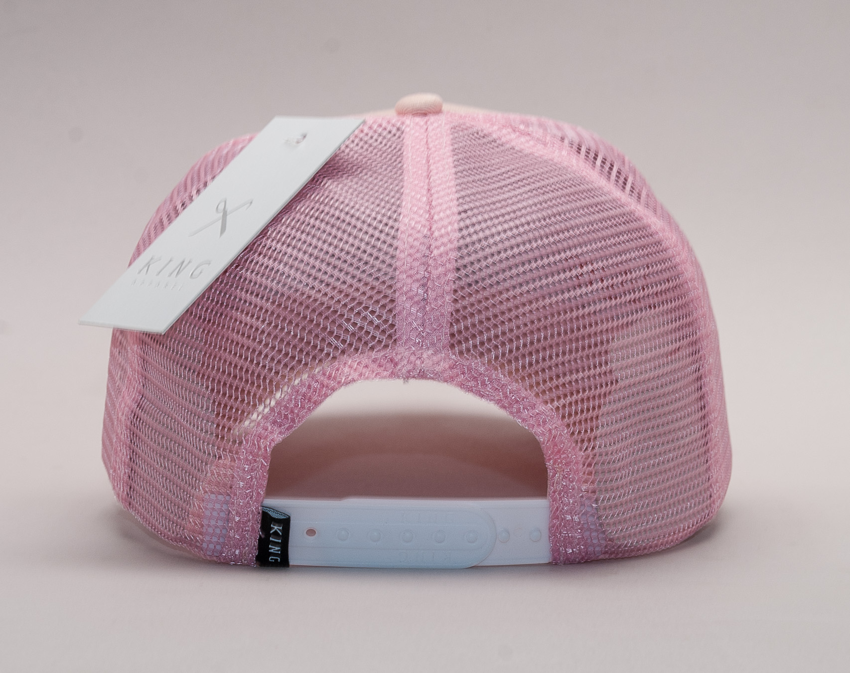 Kšiltovka King Apparel Poplar Trucker Blush Snapback