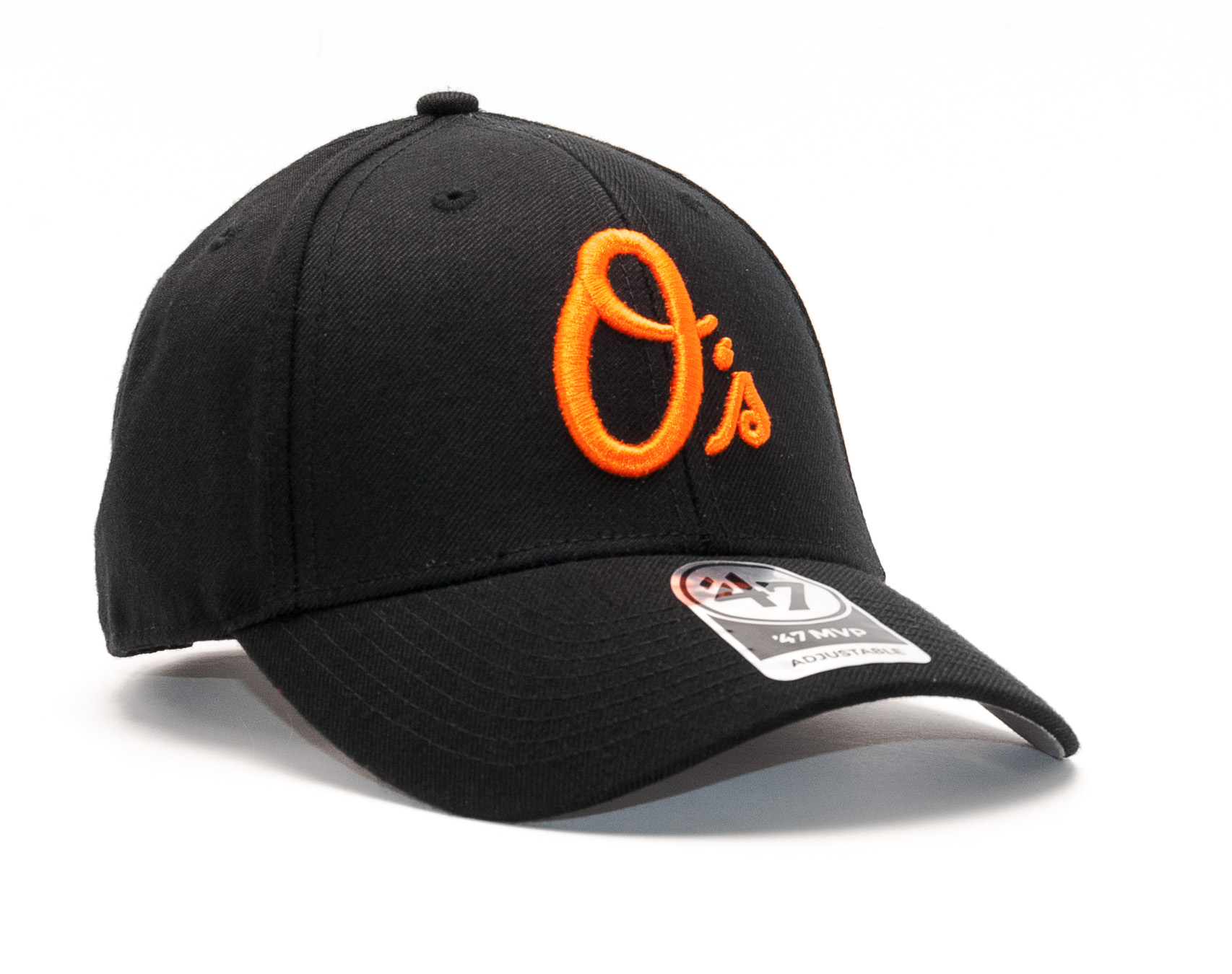 Kšiltovka 47 Brand MVP Baltimore Orioles Black Strapback