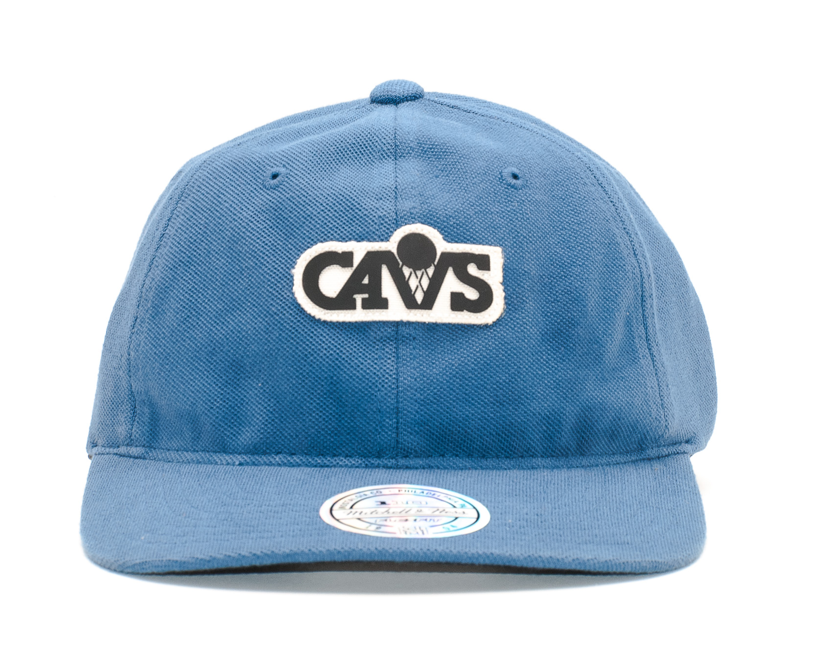 Kšiltovka Mitchell & Ness Jock Cleveland Cavaliers Blue Strapback