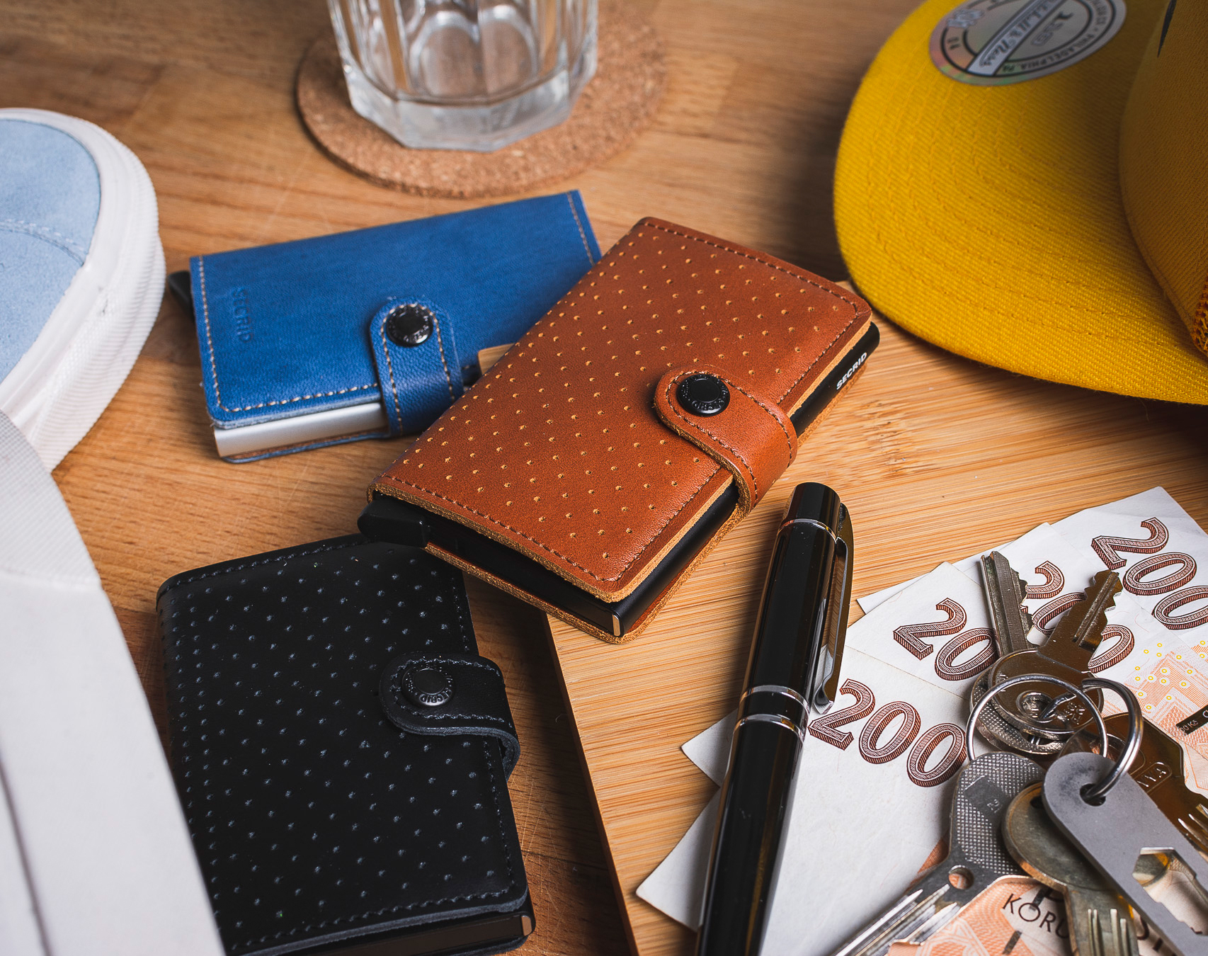 Peněženka Secrid Miniwallet Indigo 3