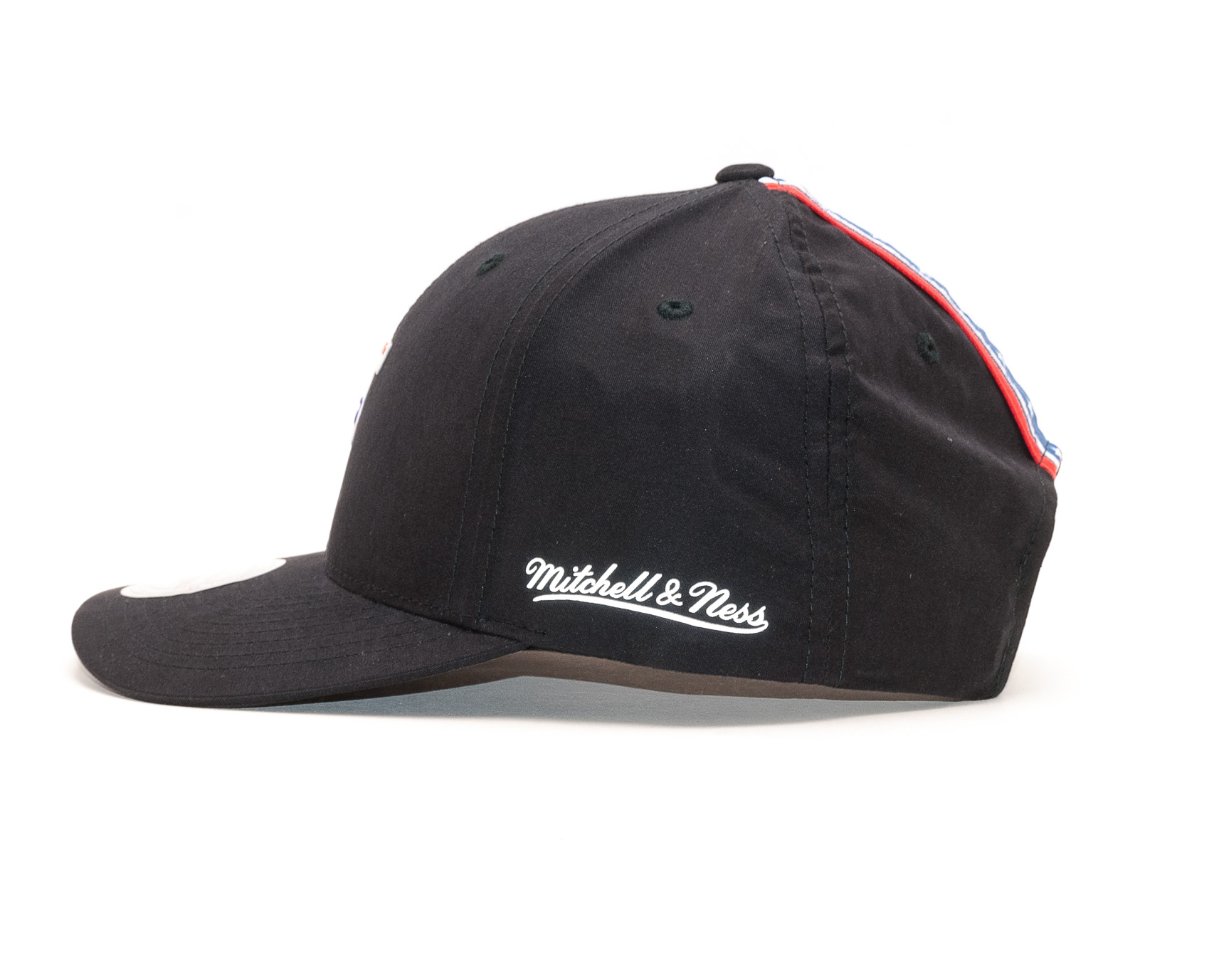Kšiltovka Mitchell & Ness Philadelphia 76ers Hardwood Classic Taped Black Snapback
