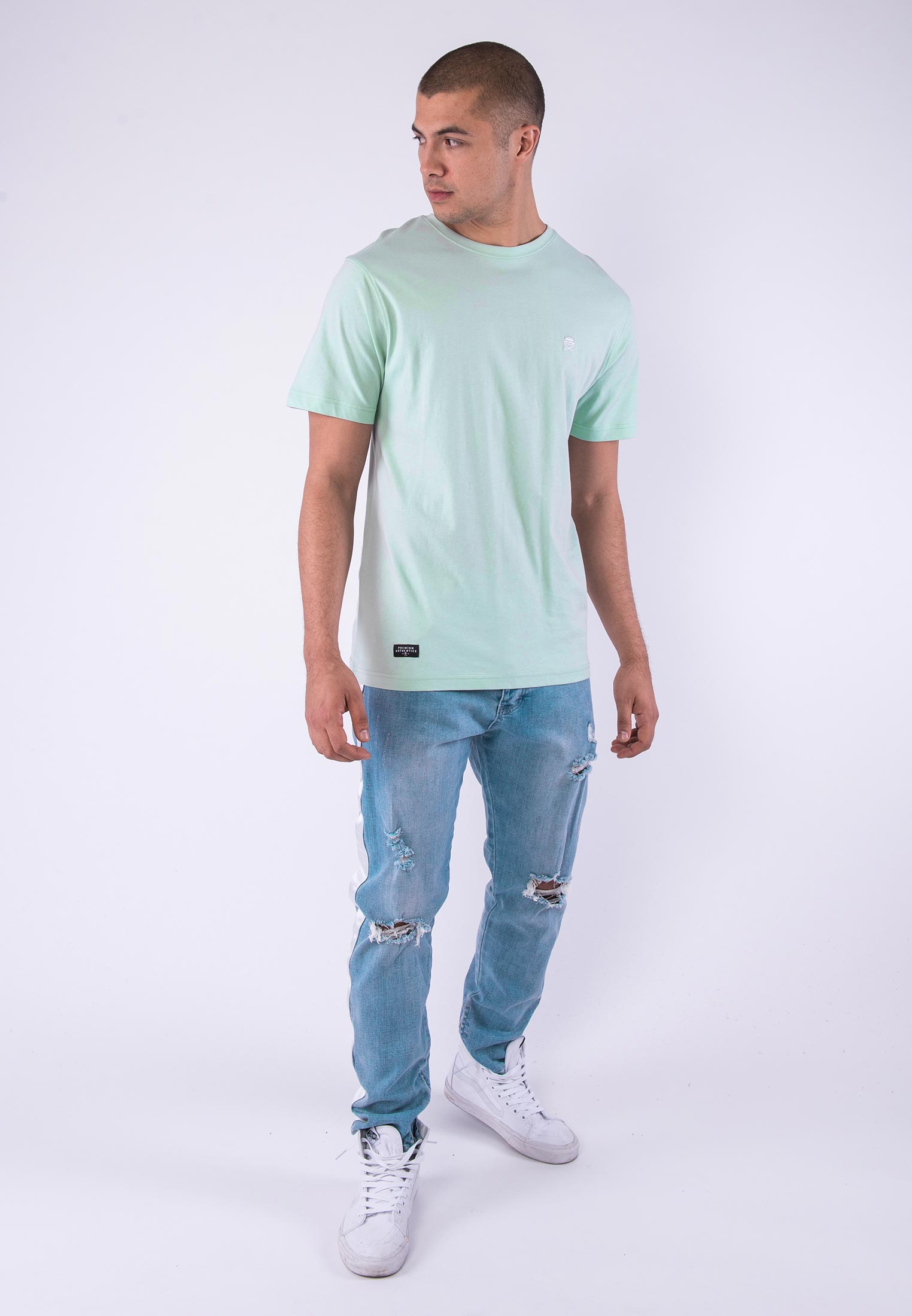 Triko Cayler & Sons PA Small Icon Tee Mint/White