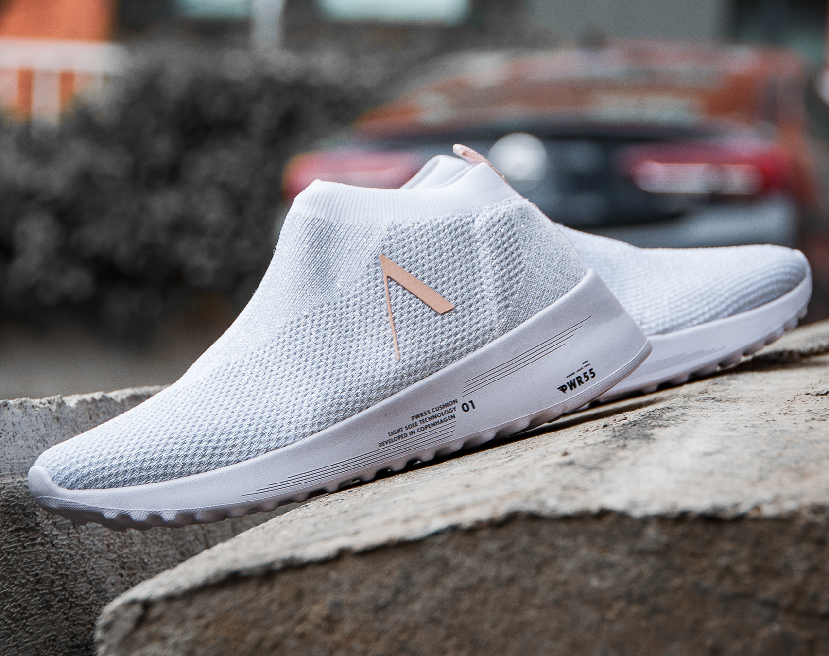 Dámské Boty ARKK Venecis FG Lurex PWR55 White Pale Blush EL3400-1049