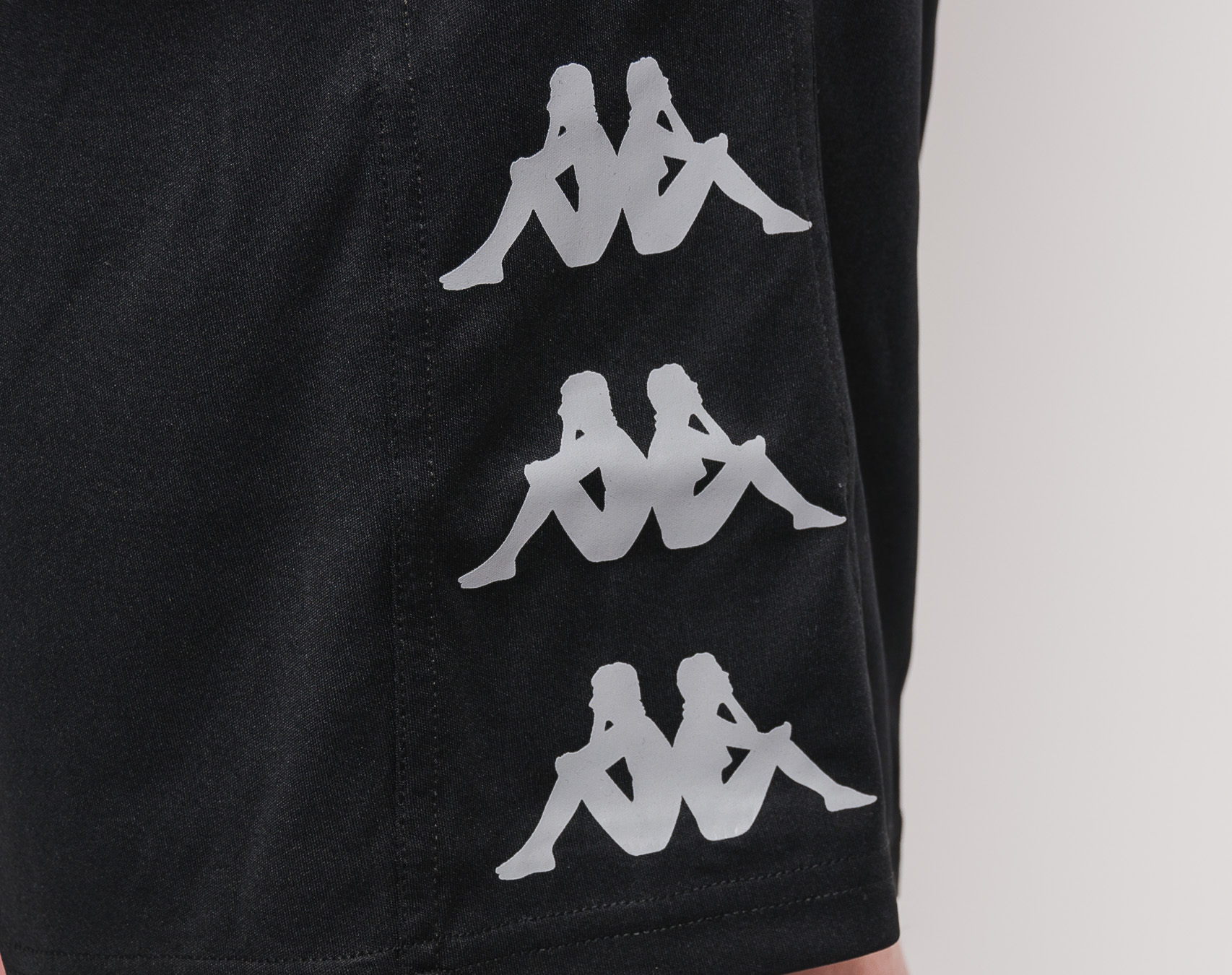 Pánské Kraťasy Kappa Logo Zaldy Black