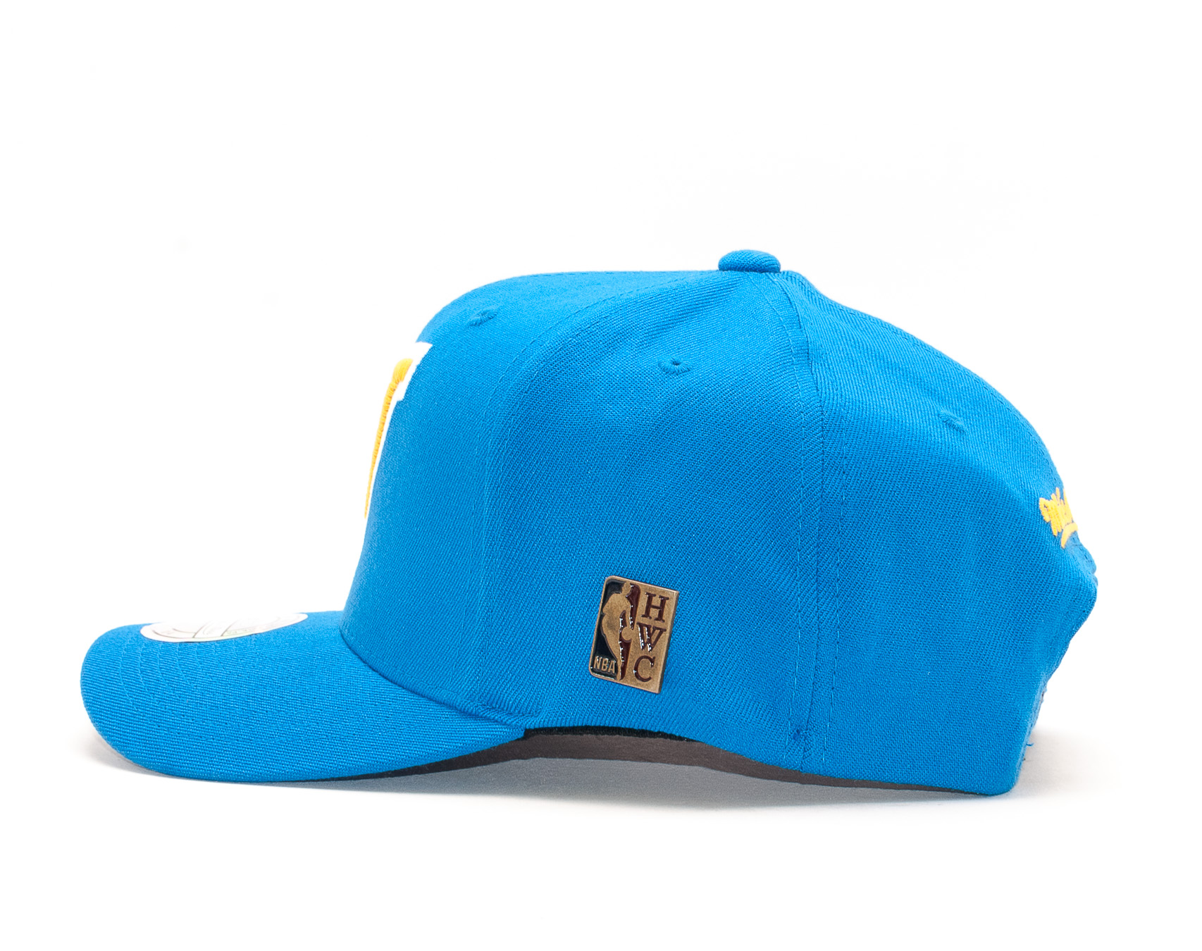 Kšiltovka Mitchell & Ness Golden State Warriors Hardwood Classic Freshman 110 Curved Blue Snapback