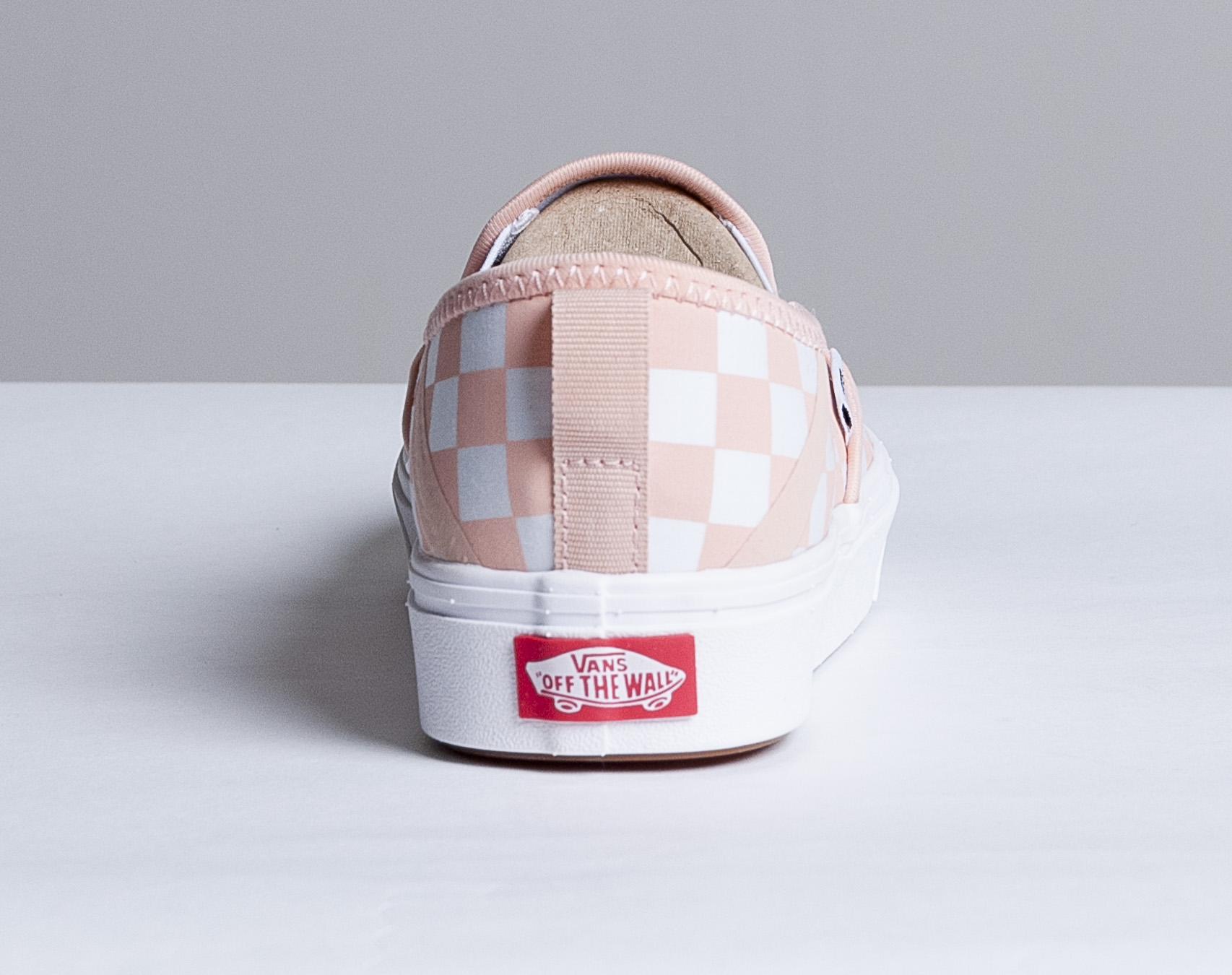 Dámské Boty VANS ComfyCush Slip-On Checkerboard Spanish Villa/White