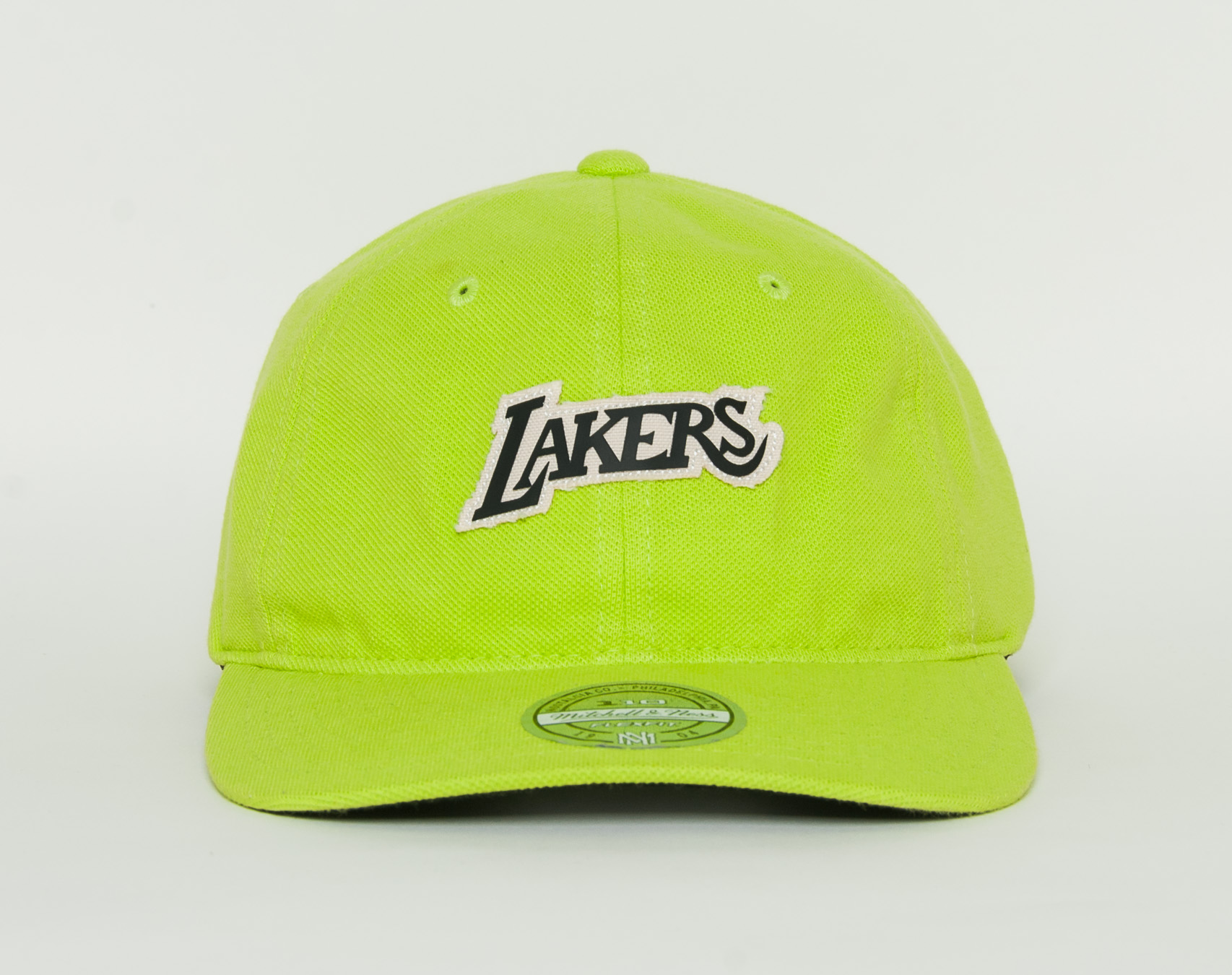 Kšiltovka Mitchell & Ness Jock Los Angeles Lakers Yellow Strapback