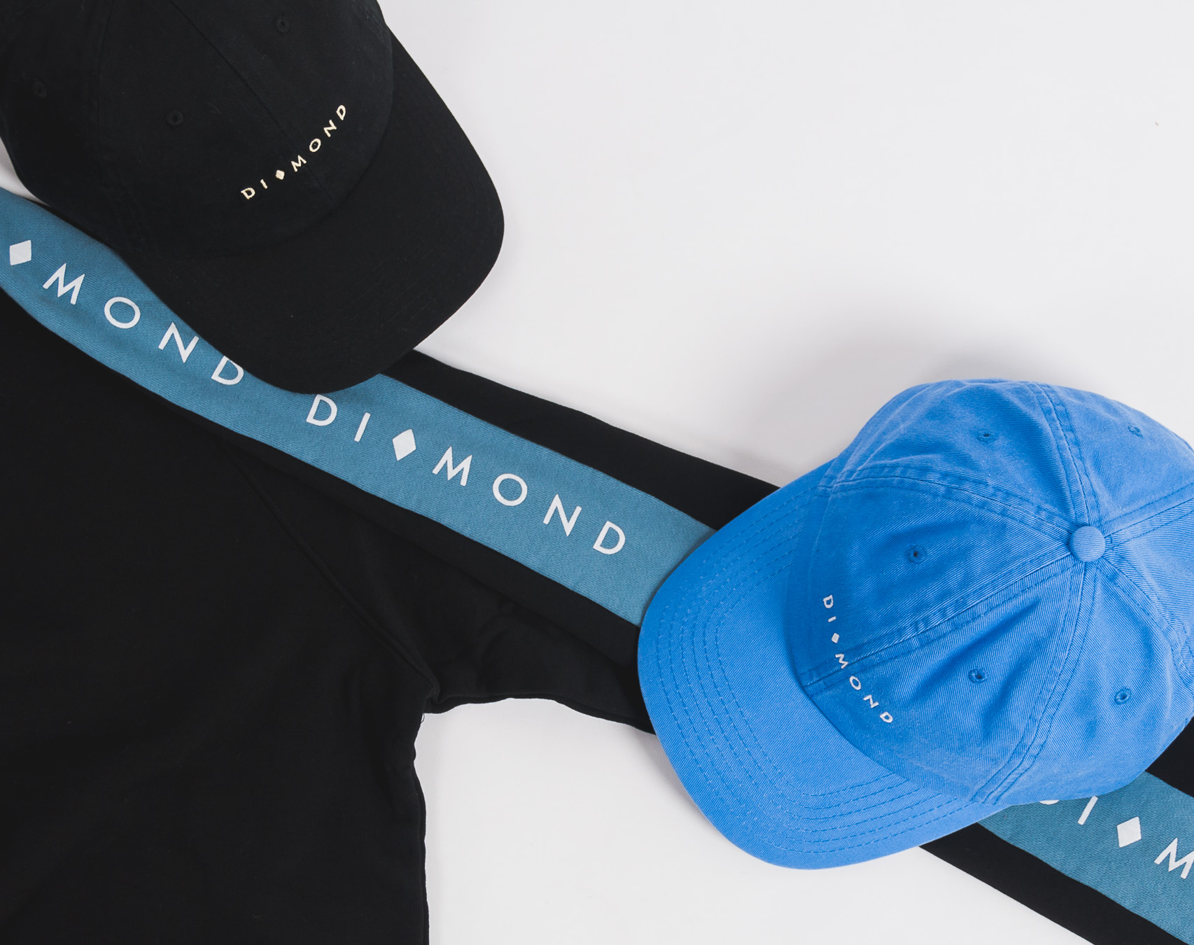 Mikina S Kapucí Diamond Supply Co. Fordham Hoodie Black