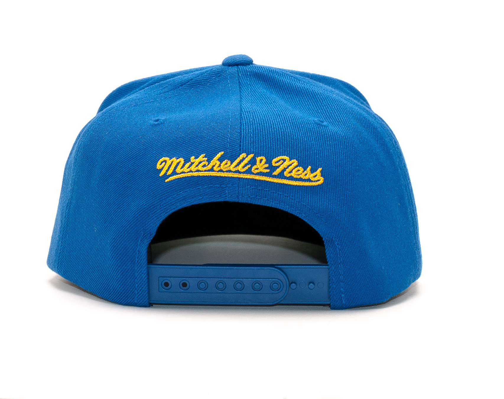 Kšiltovka Mitchell & Ness Solid Team Color Golden State Warriors Royal/Yellow Snapback
