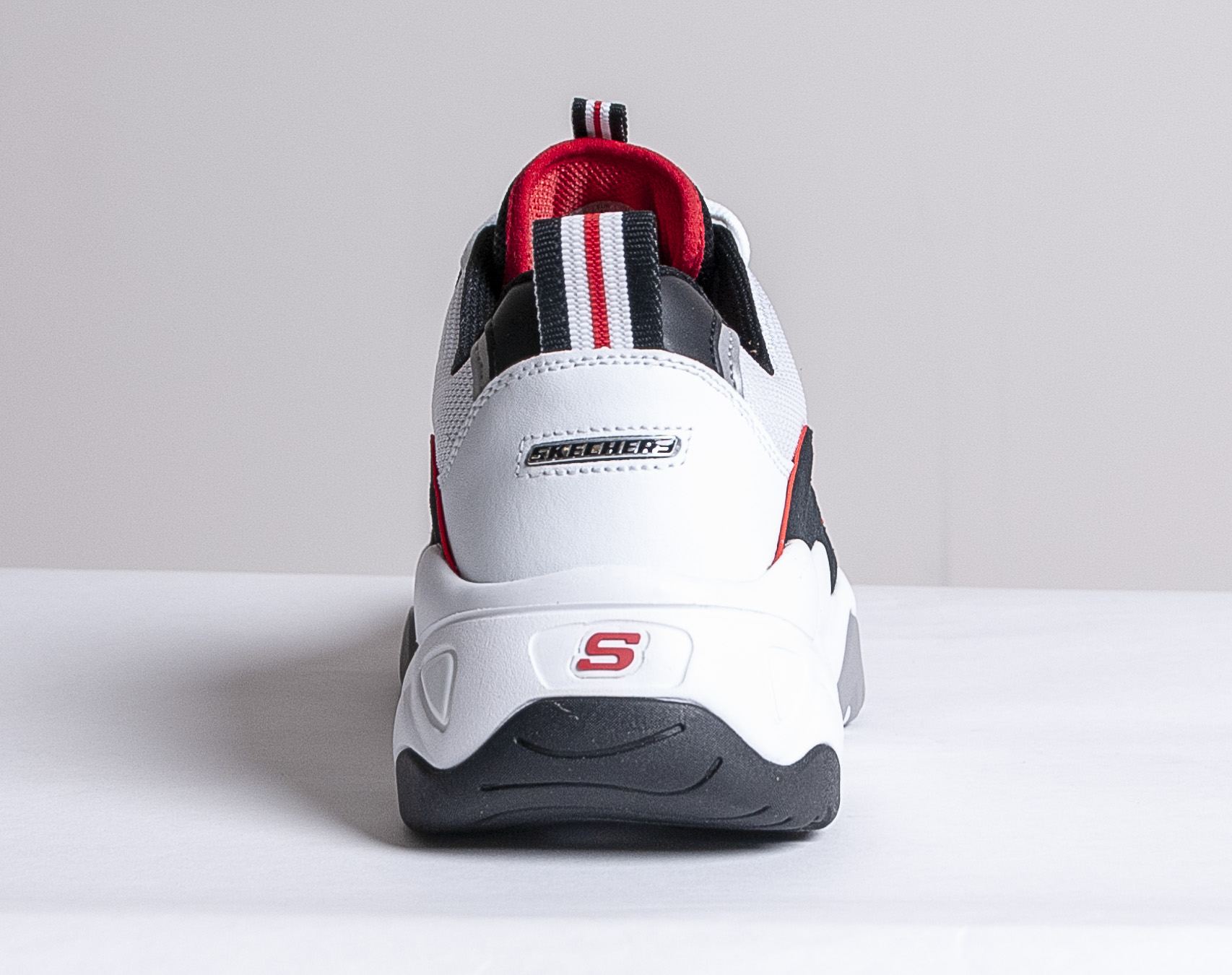 Boty Skechers D'Lites 3 999878 WBRD White/Black/Red