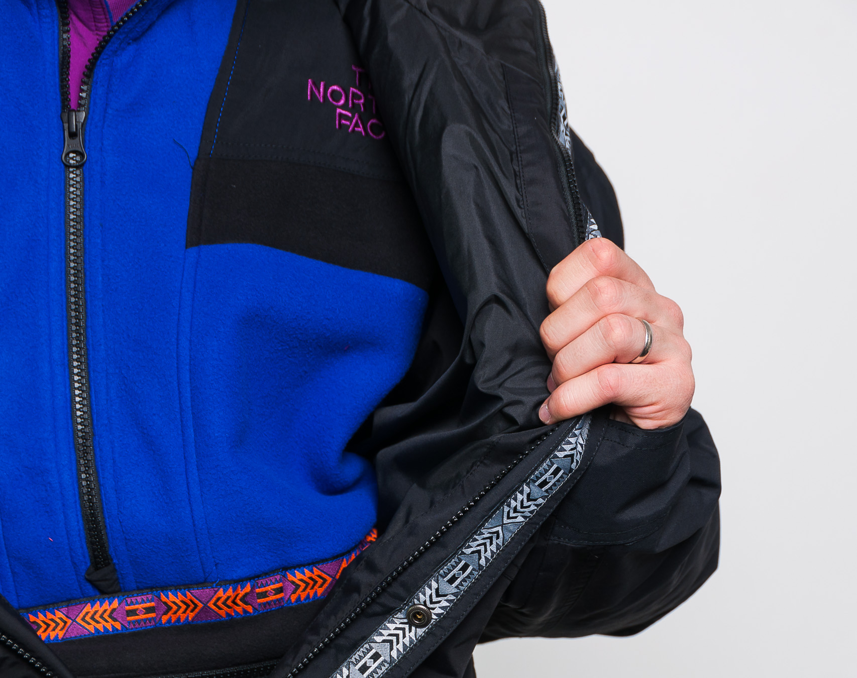 Bunda pánská The North Face 92 Retro Rage Rain Black