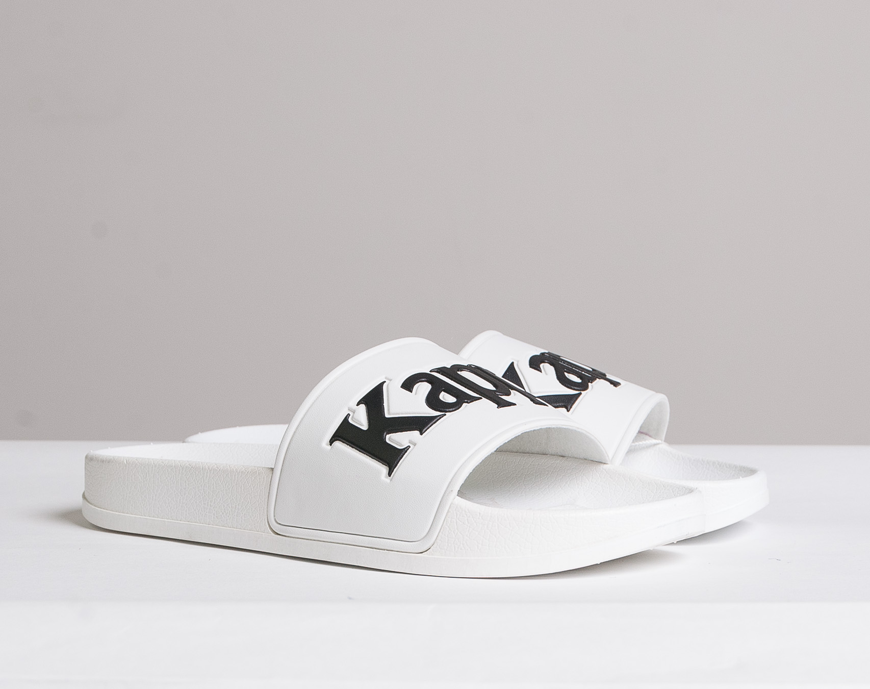 Pantofle pánské Kappa Banda Adam 9 White/Black/Grey