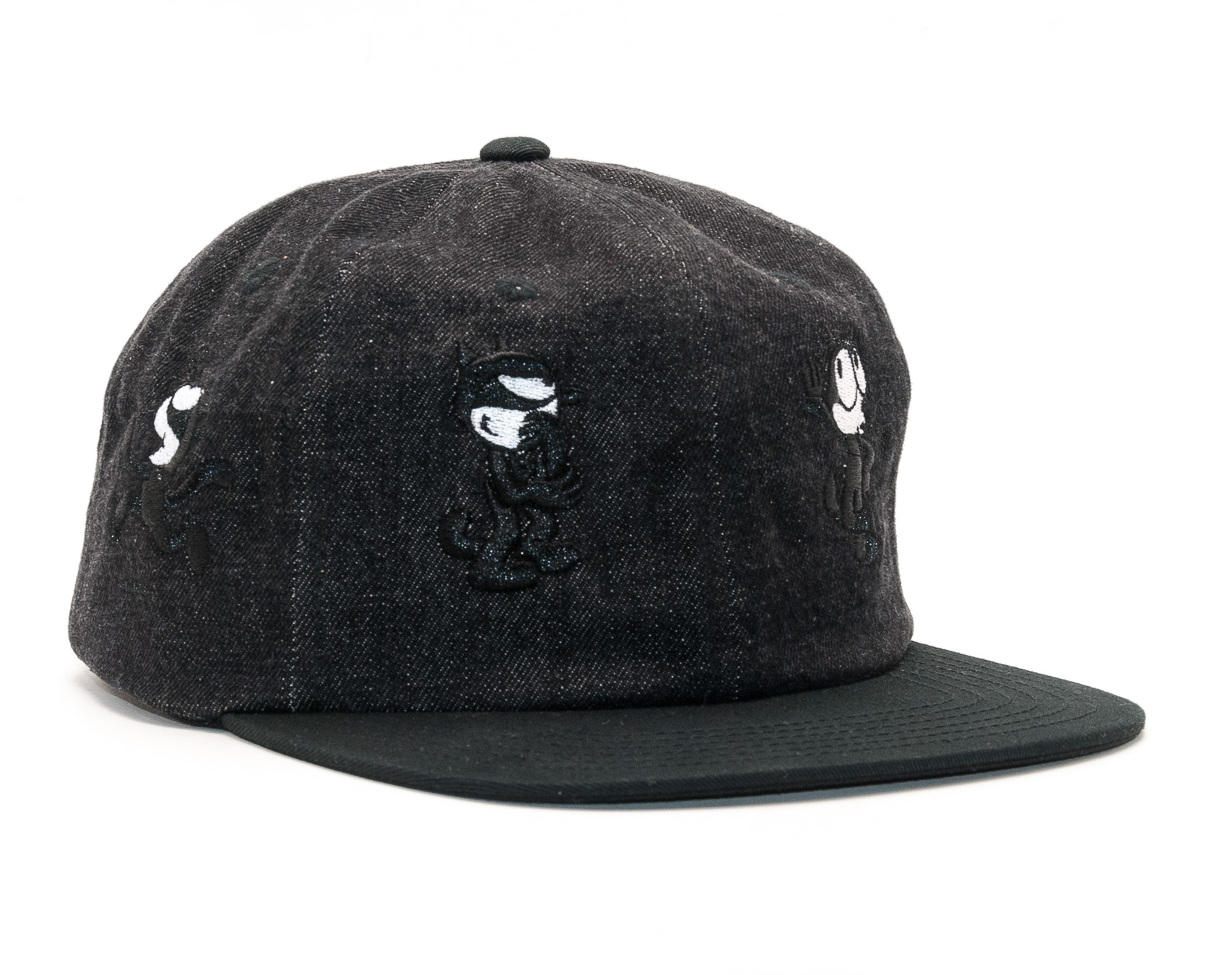 Kšiltovka HUF Felix The Cat Cap Doing Things Black Strapback