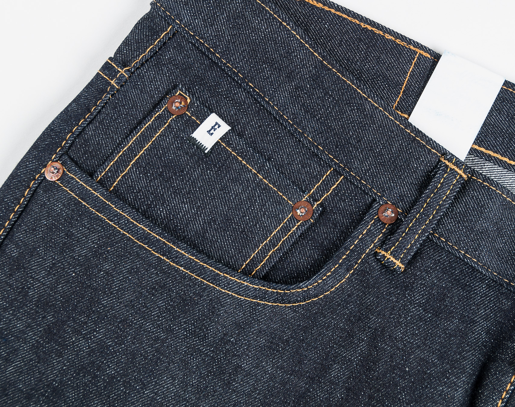 Kalhoty Edwin Classic Regular Tapered Rainbow Selvage Japan Denim 13oz Raw State