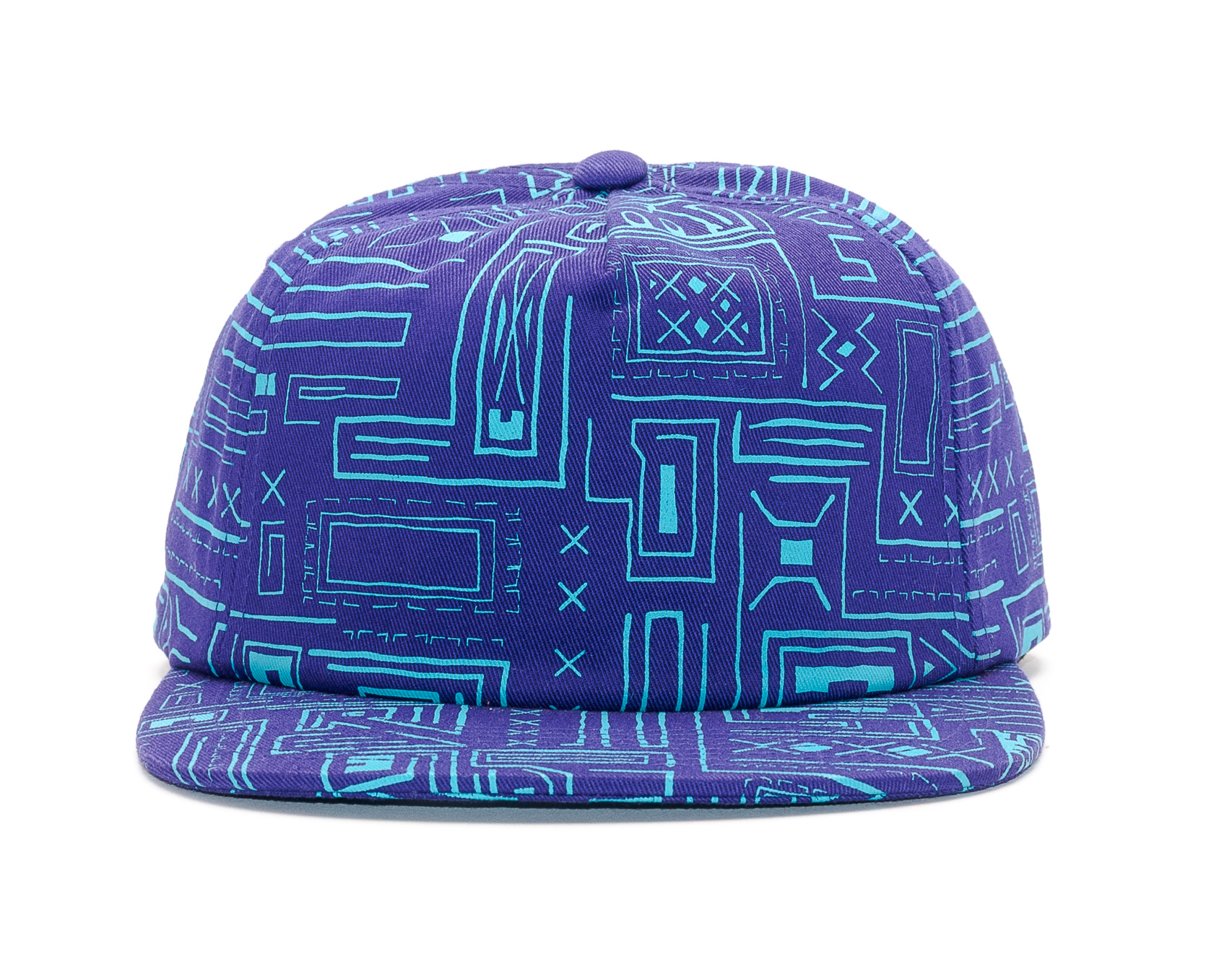 Kšiltovka The Hundreds Geometric Purple Snapback