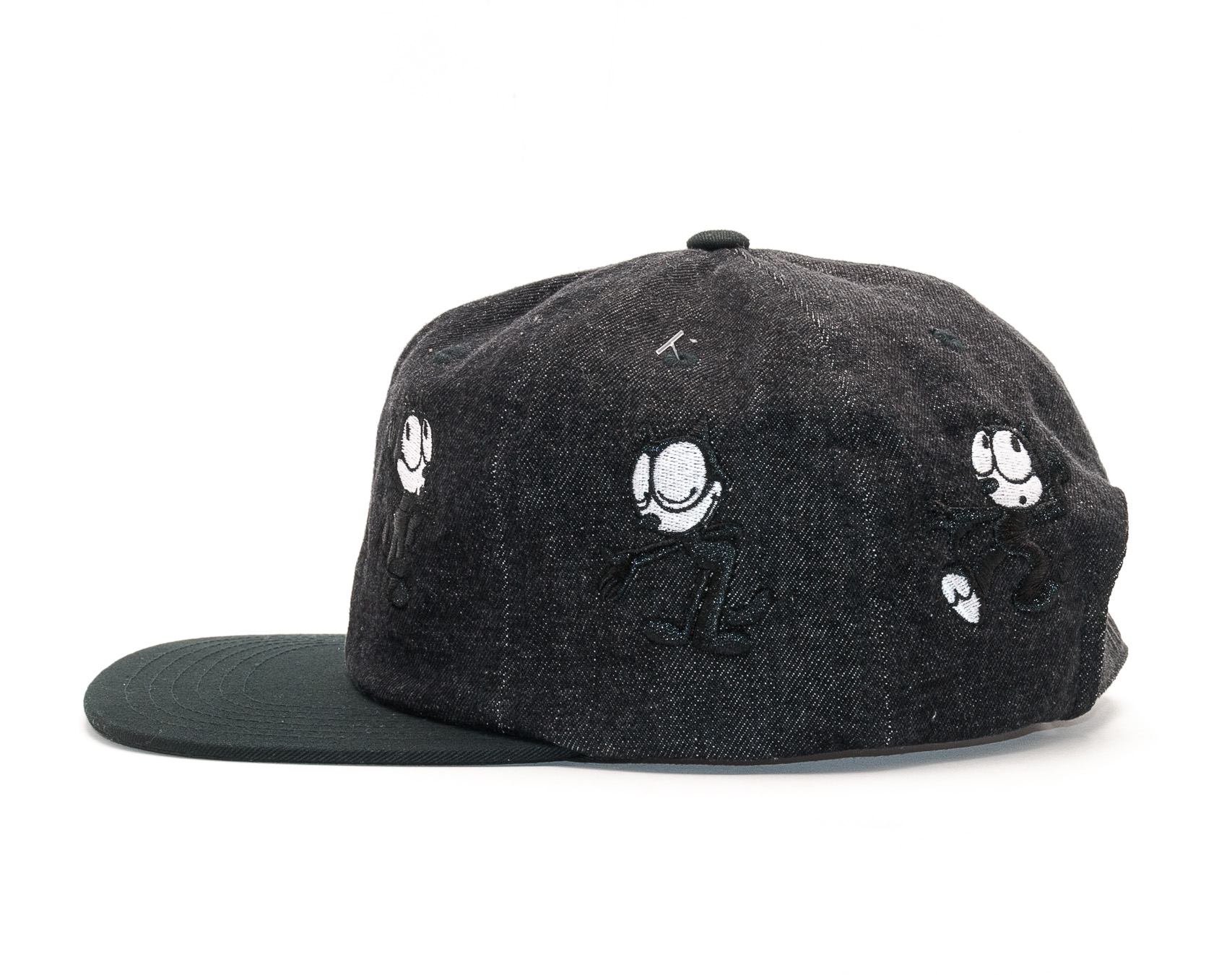 Kšiltovka HUF Felix The Cat Cap Doing Things Black Strapback