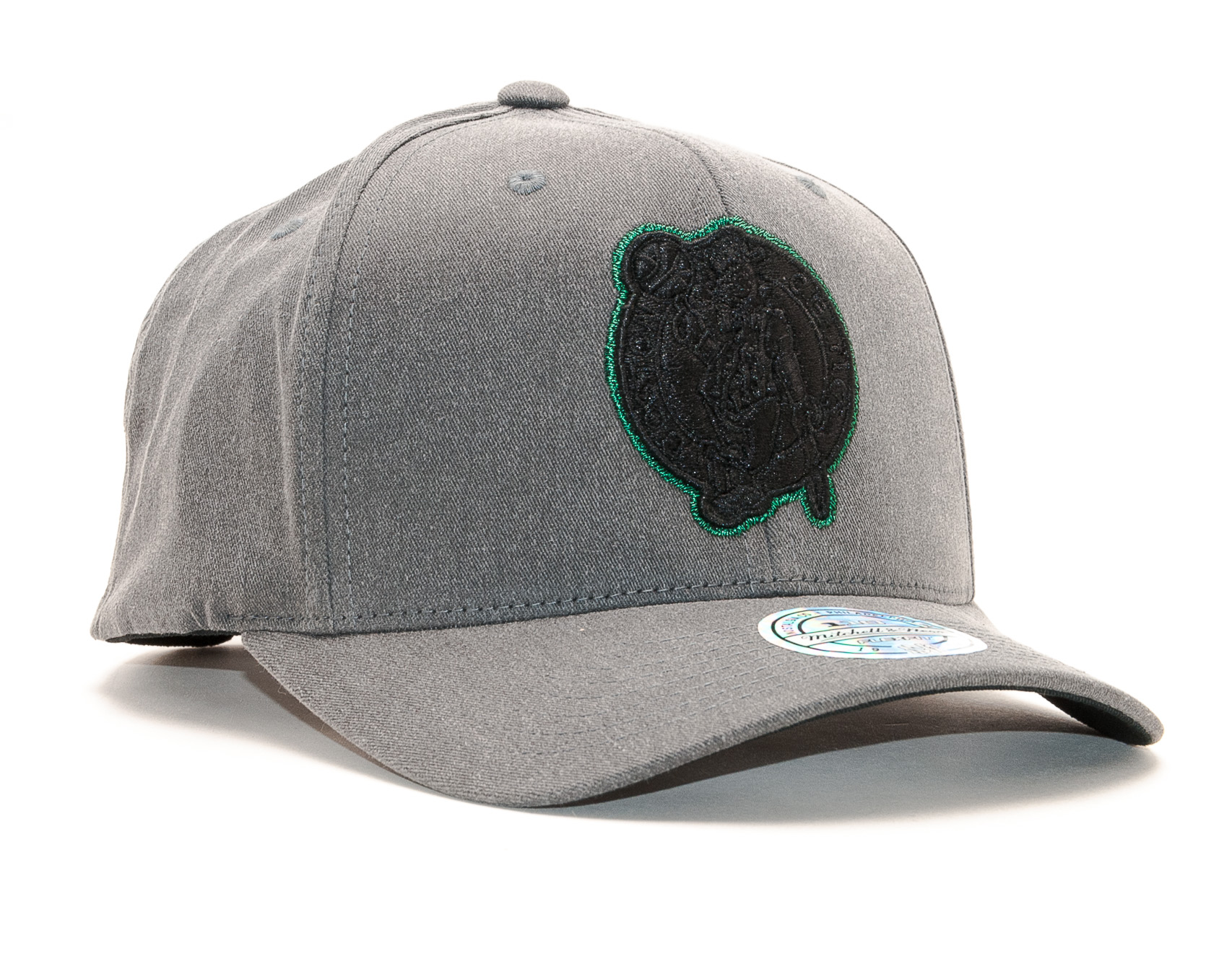 Kšiltovka Mitchell & Ness Boston Celtics Washed Denim Green Snapback