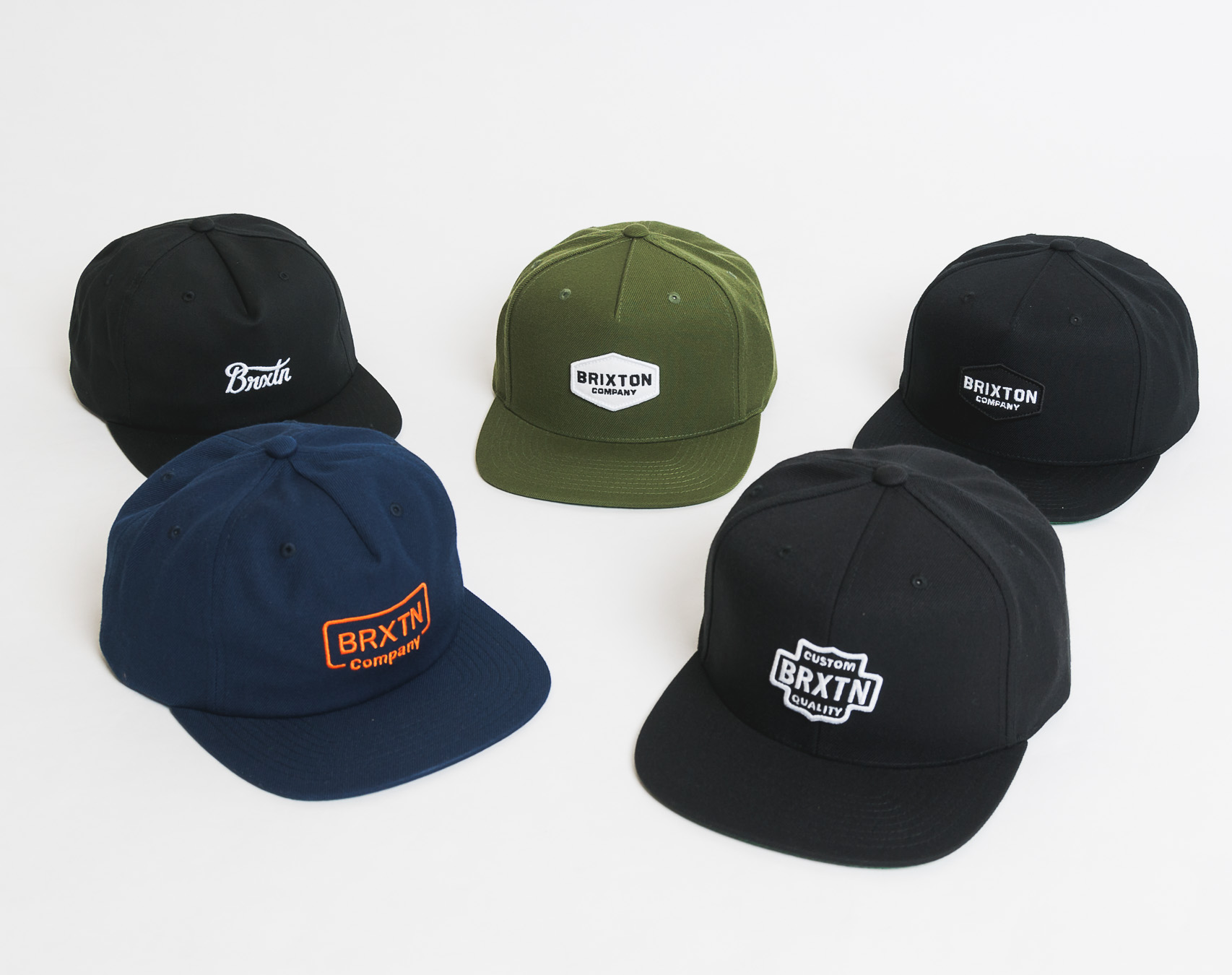 Kšiltovka BRIXTON Crosswhite Navy Snapback