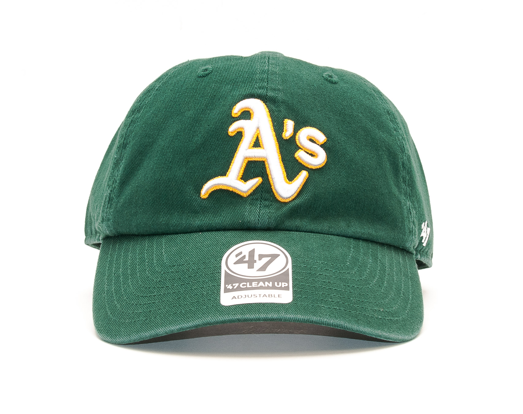 Kšiltovka 47 Brand Clean Up Oakland Athletics Green Strapback