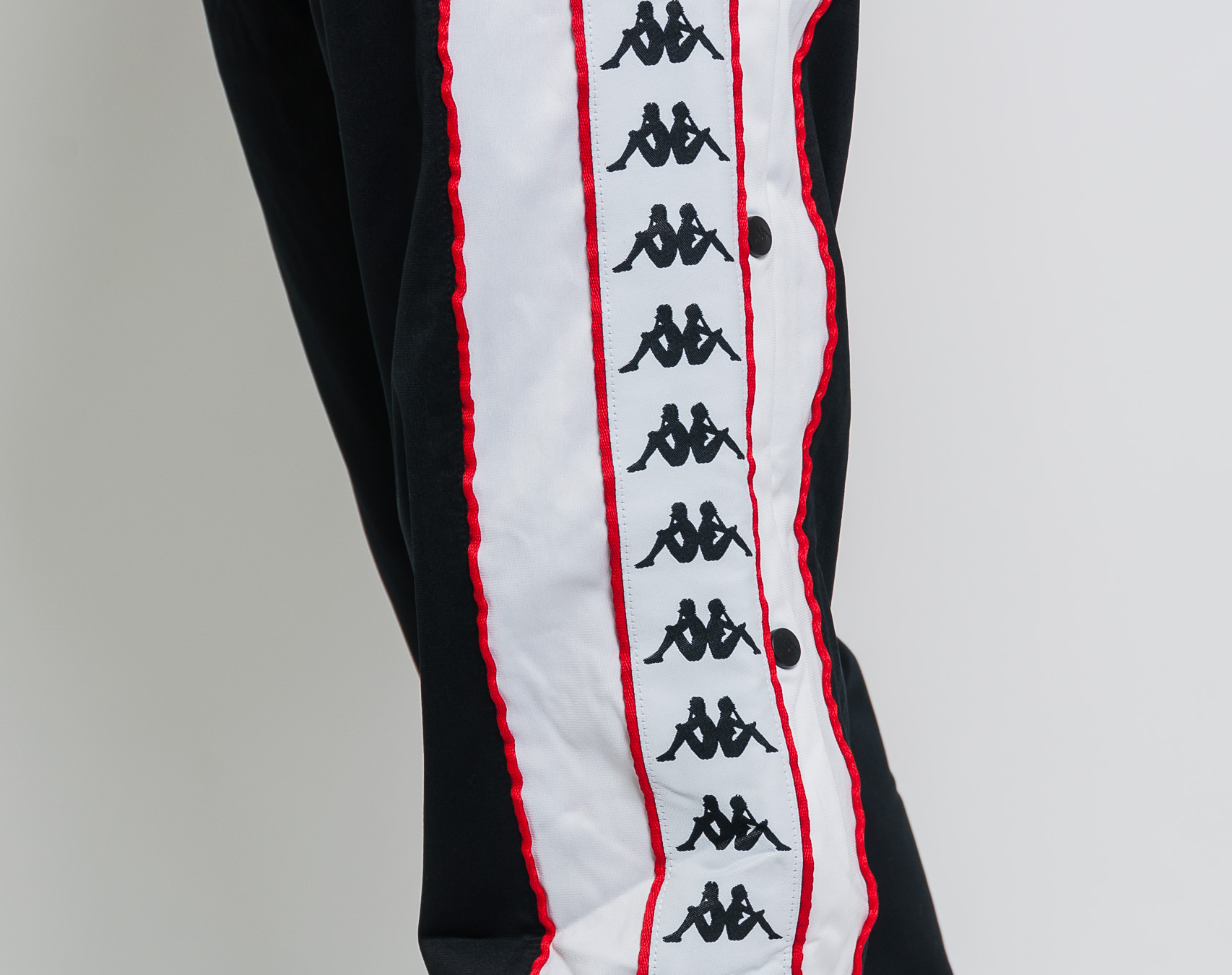 Tepláky Kappa Banda Big Bay Black/White/Red