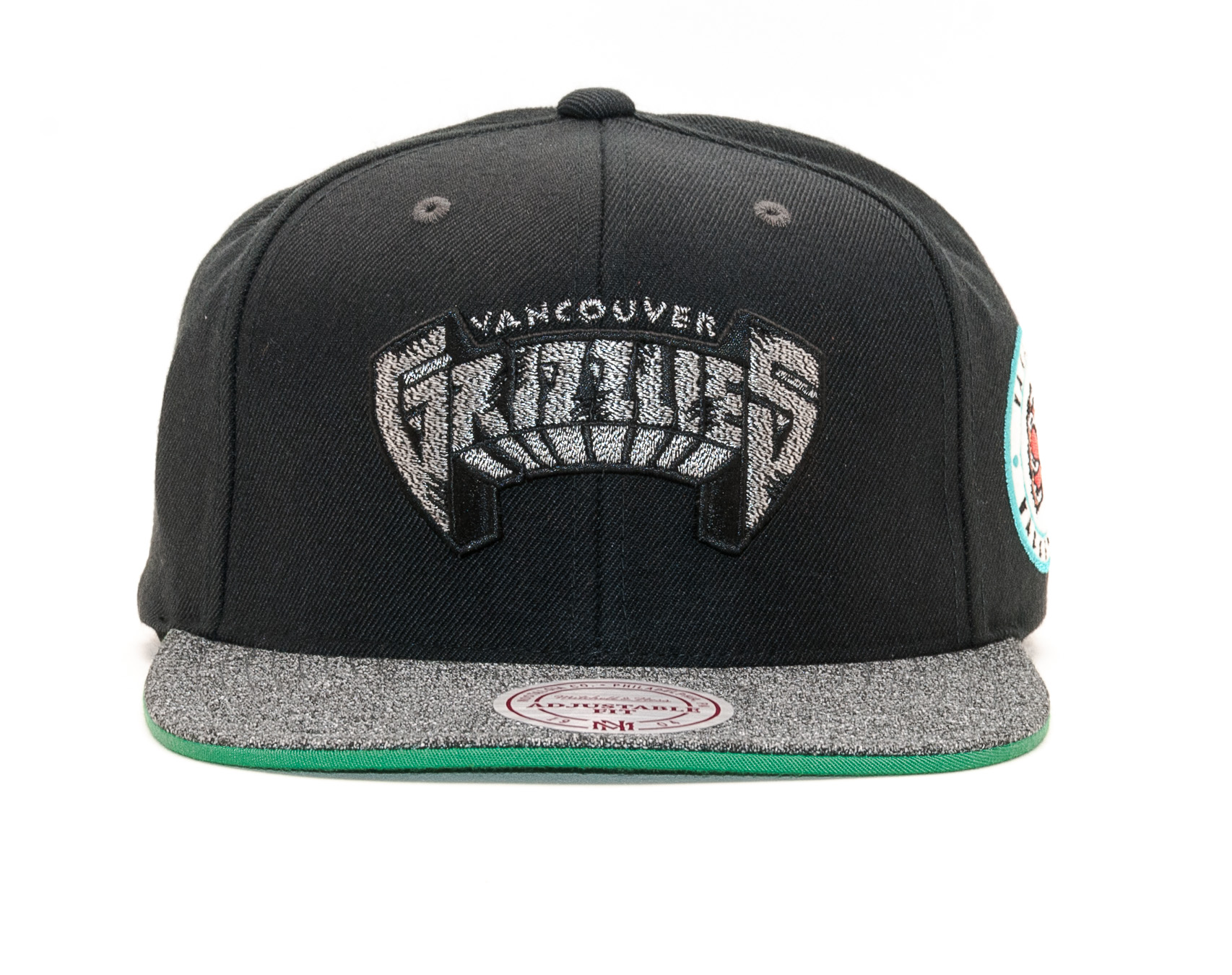 Kšiltovka Mitchell & Ness Vancouver Grizzlies Melange Patch Black Snapback