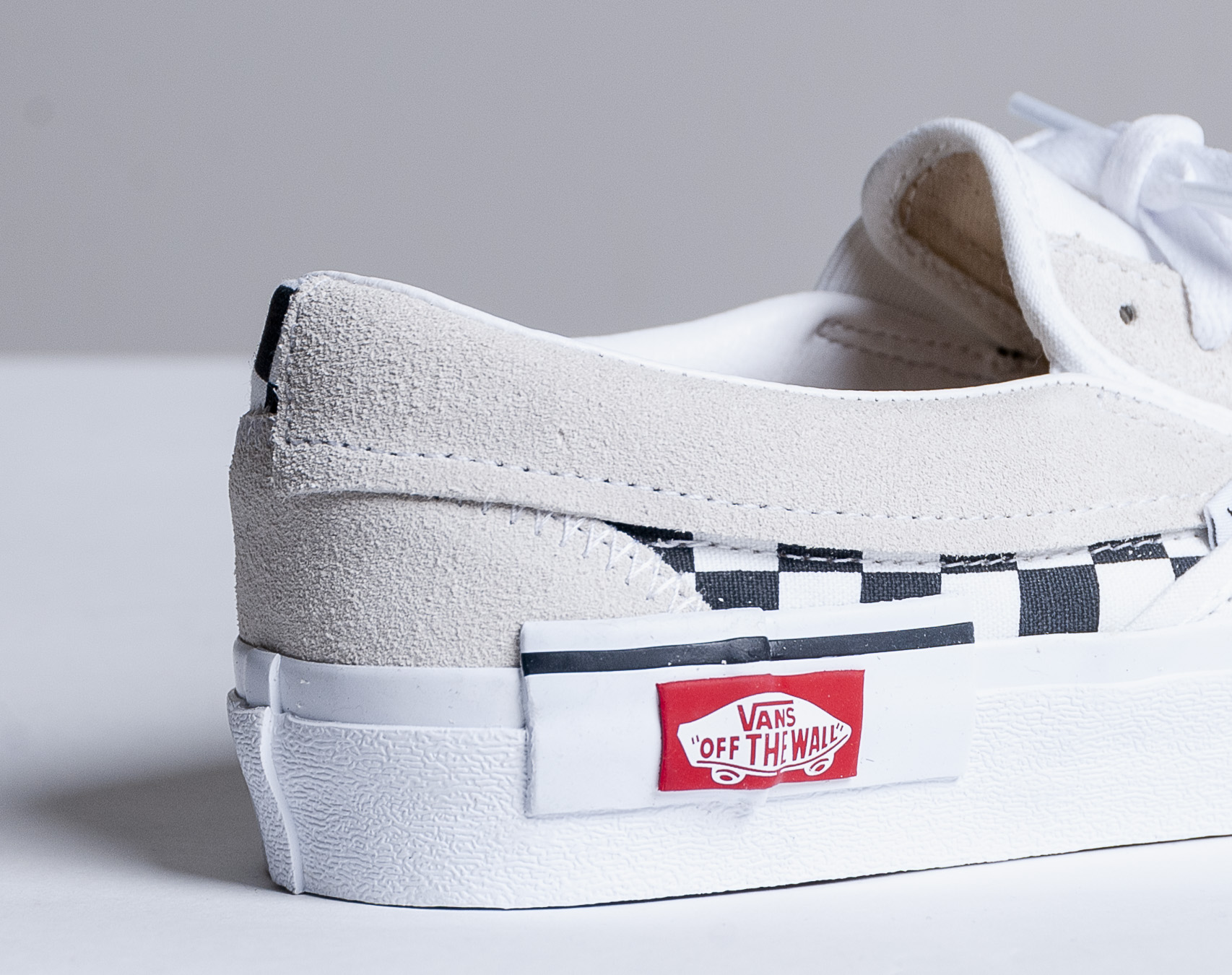 Boty VANS Slip-On CAP (Cut & Paste) Checkerboard True White/Black