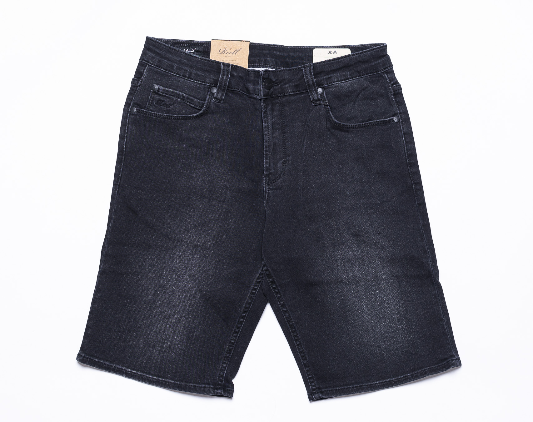 Kraťasy REELL Rafter 2 Black Denim 1201-007 S17