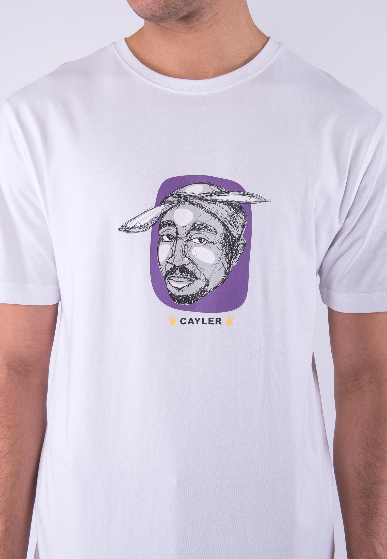 Triko Cayler & Sons WL 2Pac Tour Tee White/MC