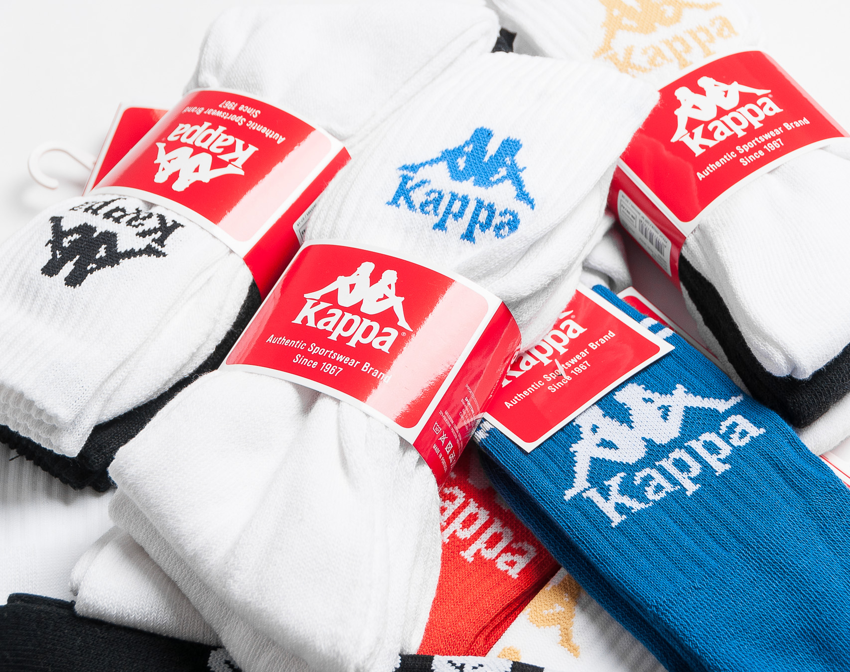 Ponožky Kappa Authentic Amal Black/White