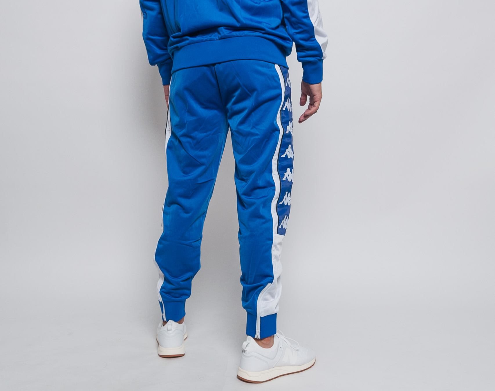 Tepláky Kappa Banda 10 Alen Blue Royal/White 3031IM0