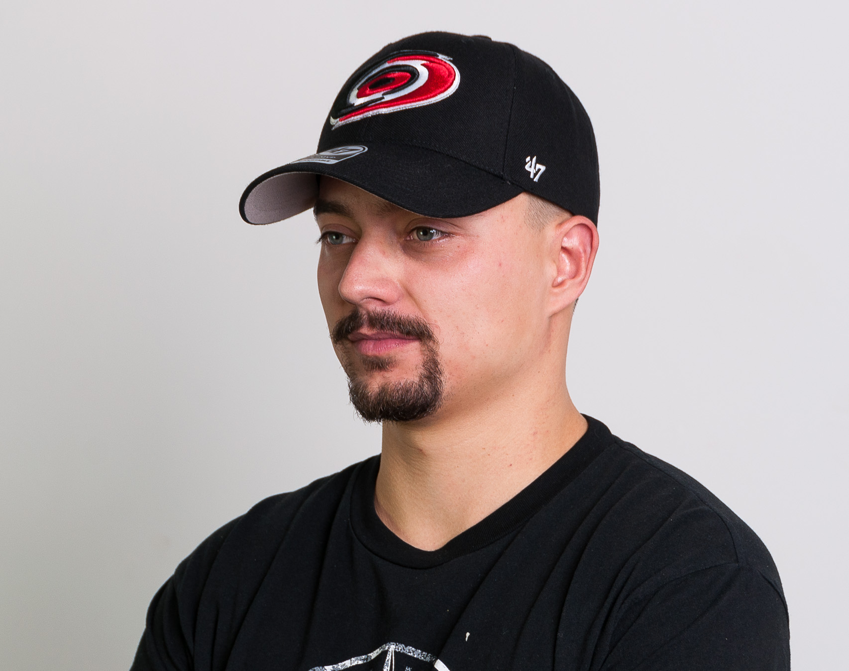 Kšiltovka 47 Brand Carolina Hurricanes MVP Black Strapback