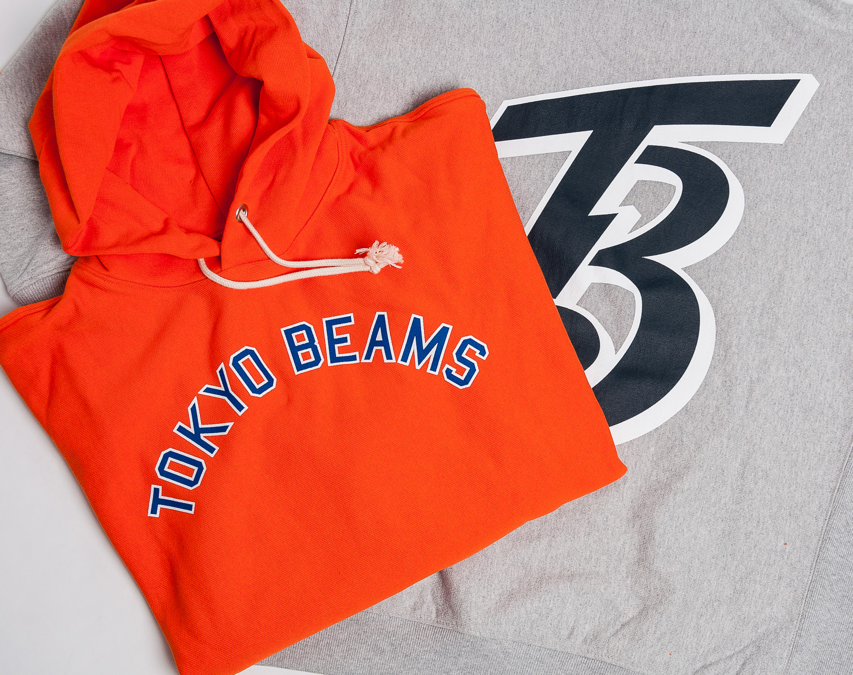 Mikina Champion Tokyo Beams Hooded Sweatshirt Grey