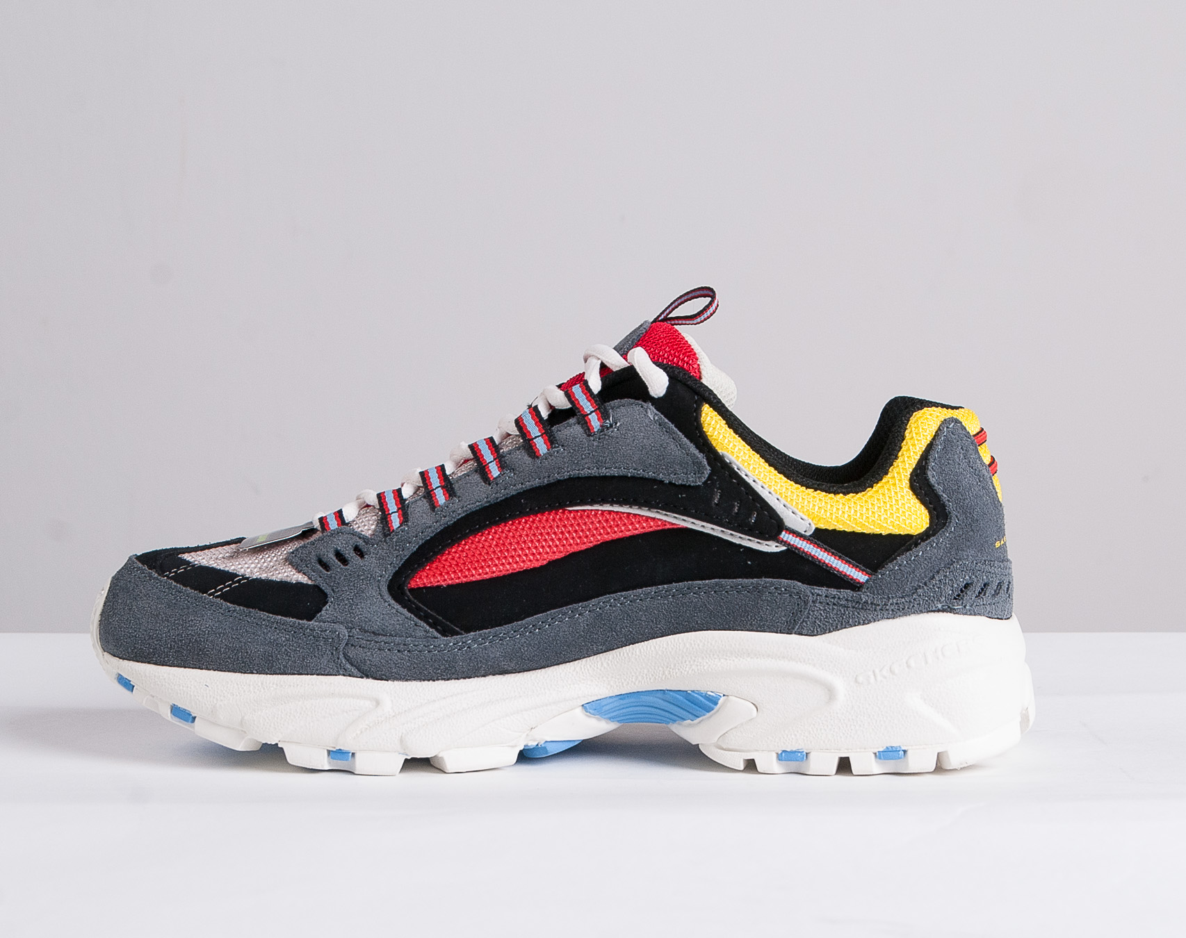 Boty Skechers Stamina Cutback 51286 CCRD Charcoal/Red