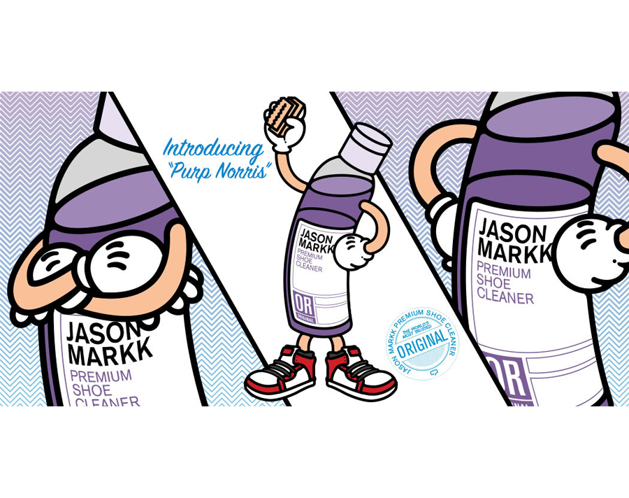 Čistící roztok (236 ml) na tenisky Jason Markk Premium Shoe Celaner
