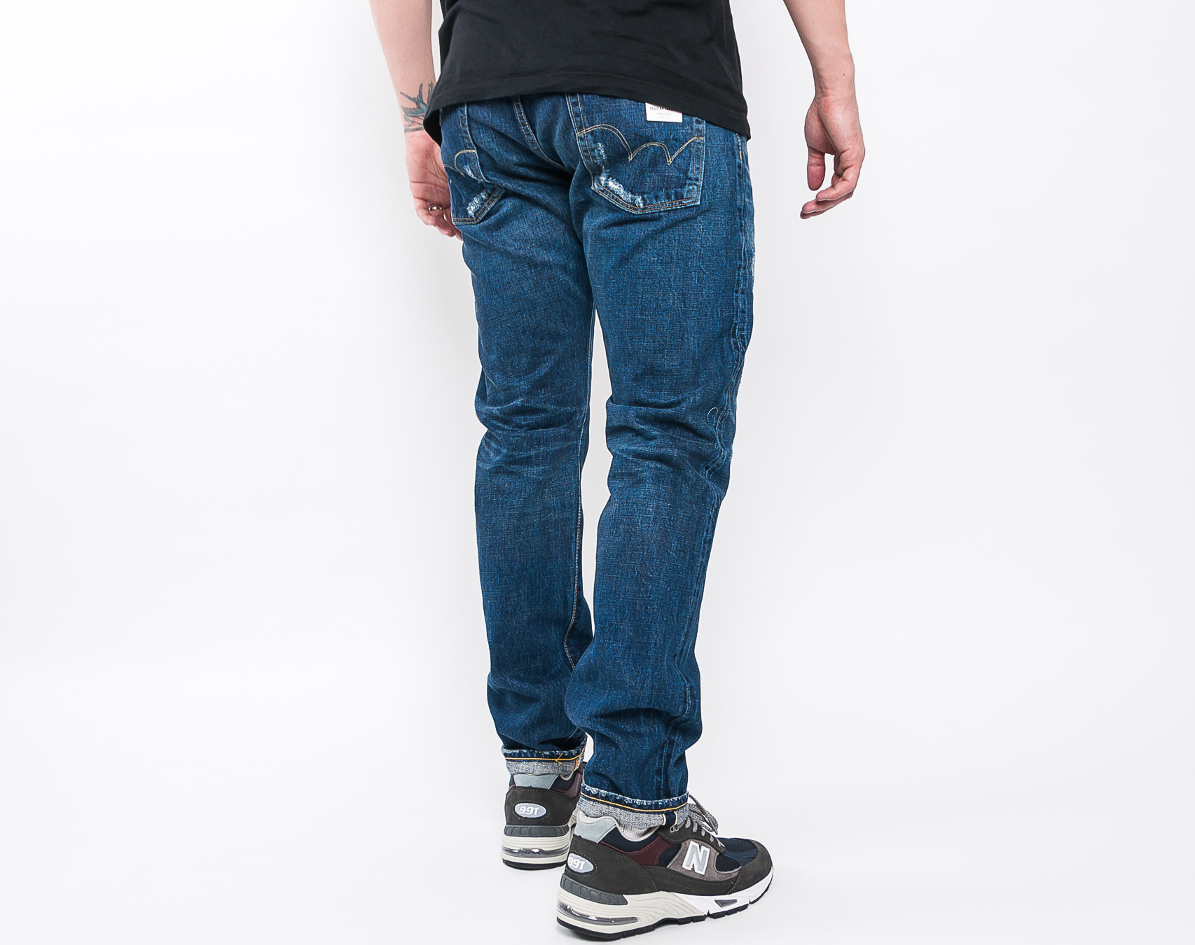 Kalhoty Edwin Classic Regular Tapered Rainbow Selvage Japan Denim 13oz Remake