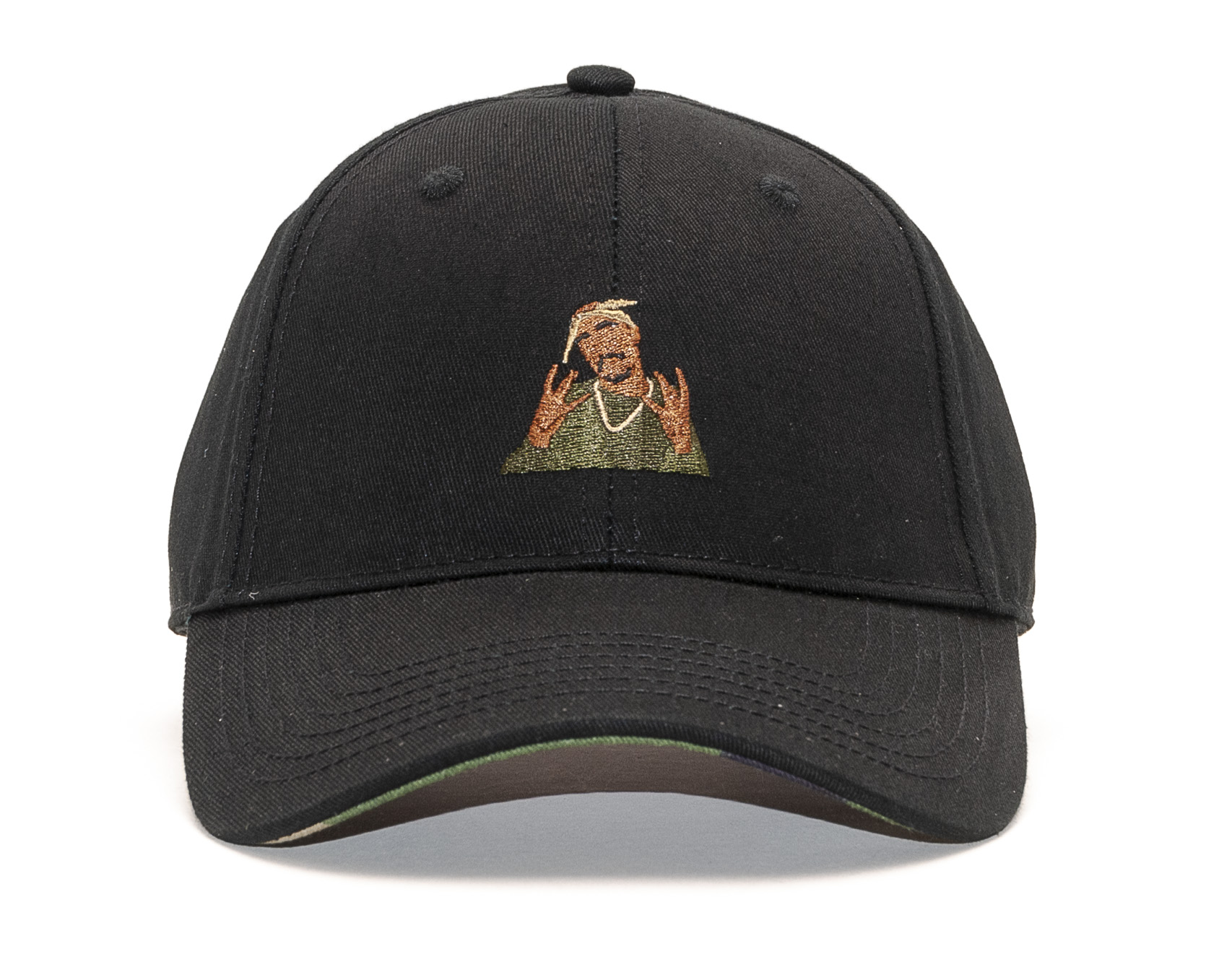 Kšiltovka Cayler & Sons WL 2Pac Rollin Curved Cap Black/Woodland