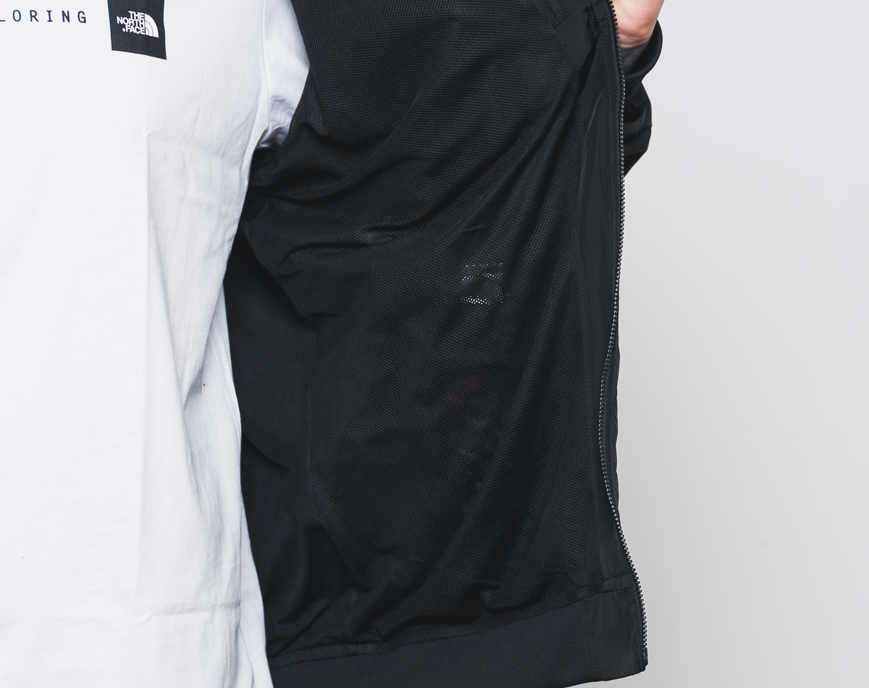 Bunda pánská The North Face Meaford Bomber Black T93BQGJK3