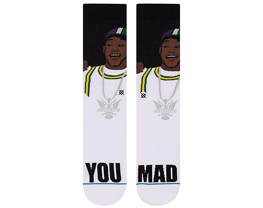 Ponožky Stance You Mad Black
