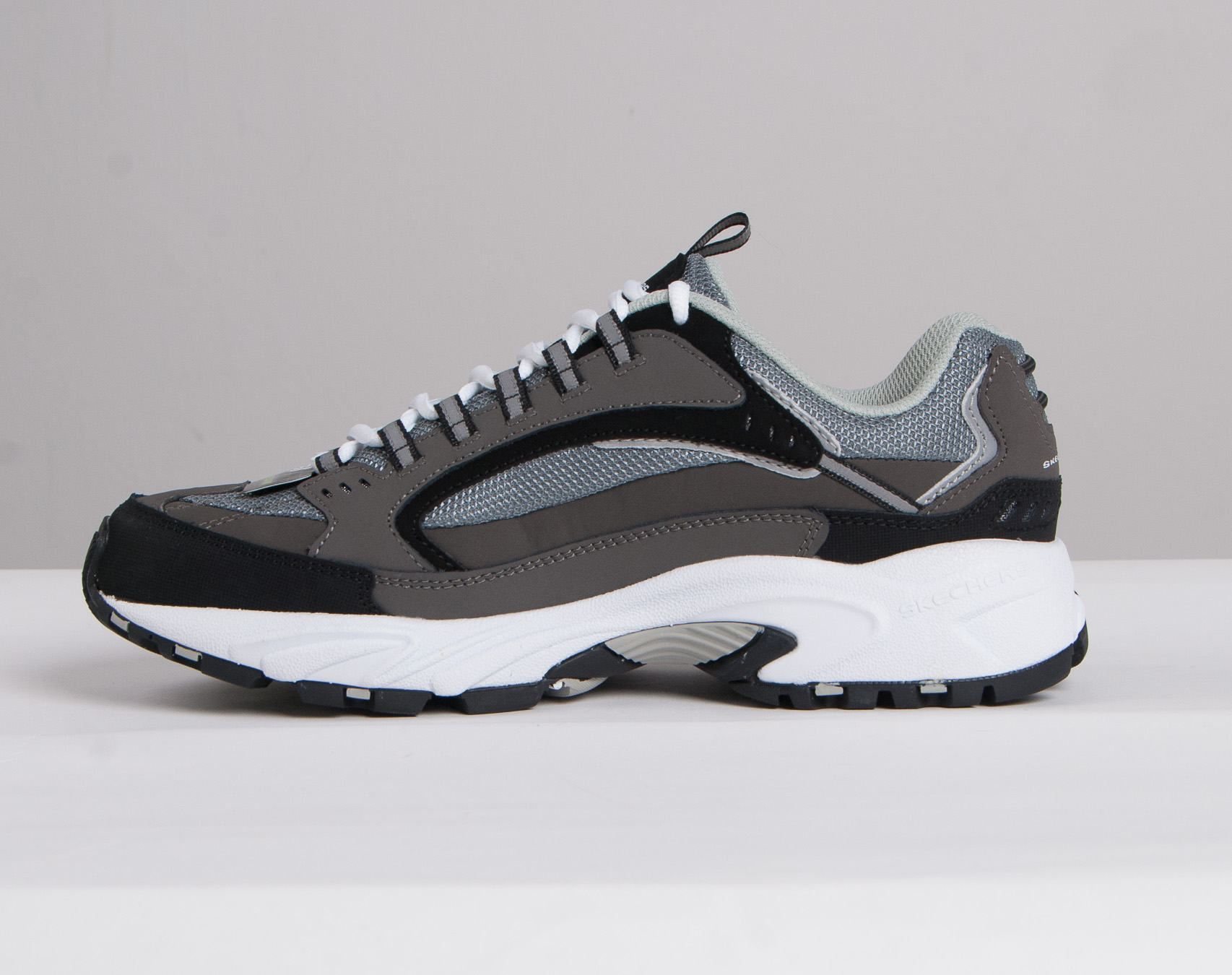 Boty Skechers Stamina Cutback CCBK 51286 Charcoal/Black